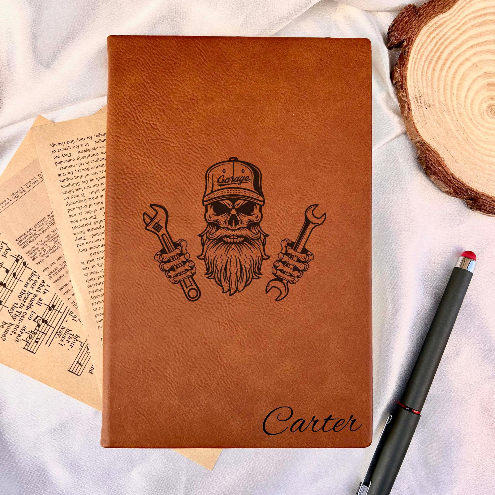 Mechanic Custom Journal – Hard Cover, Design #26