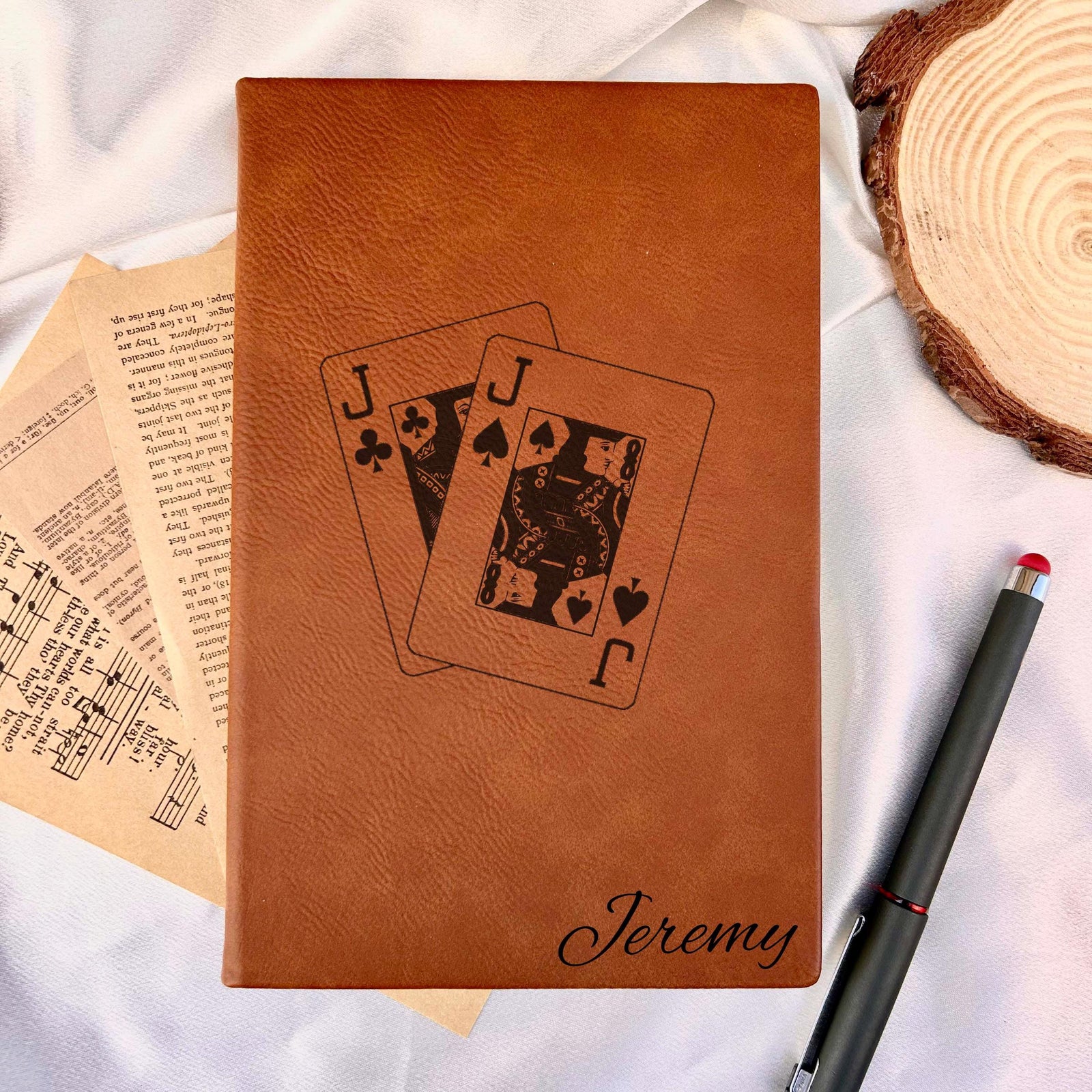 Poker Custom Journal – Hard Cover