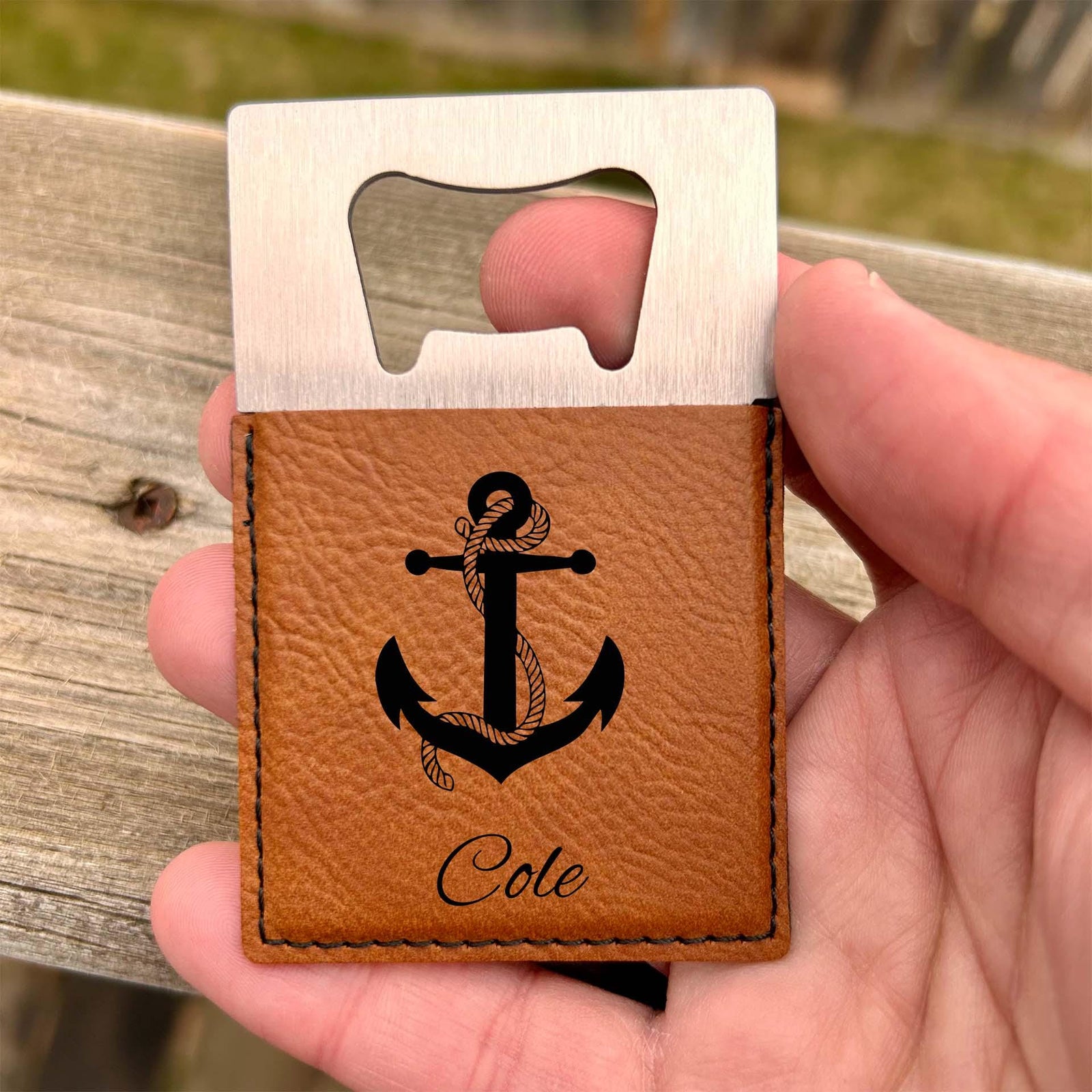 Anchor Large Bottle Opener – Stainless Steel