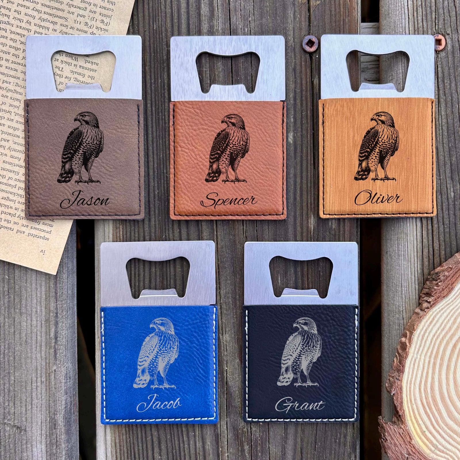 Hawk Large Bottle Opener – Stainless Steel