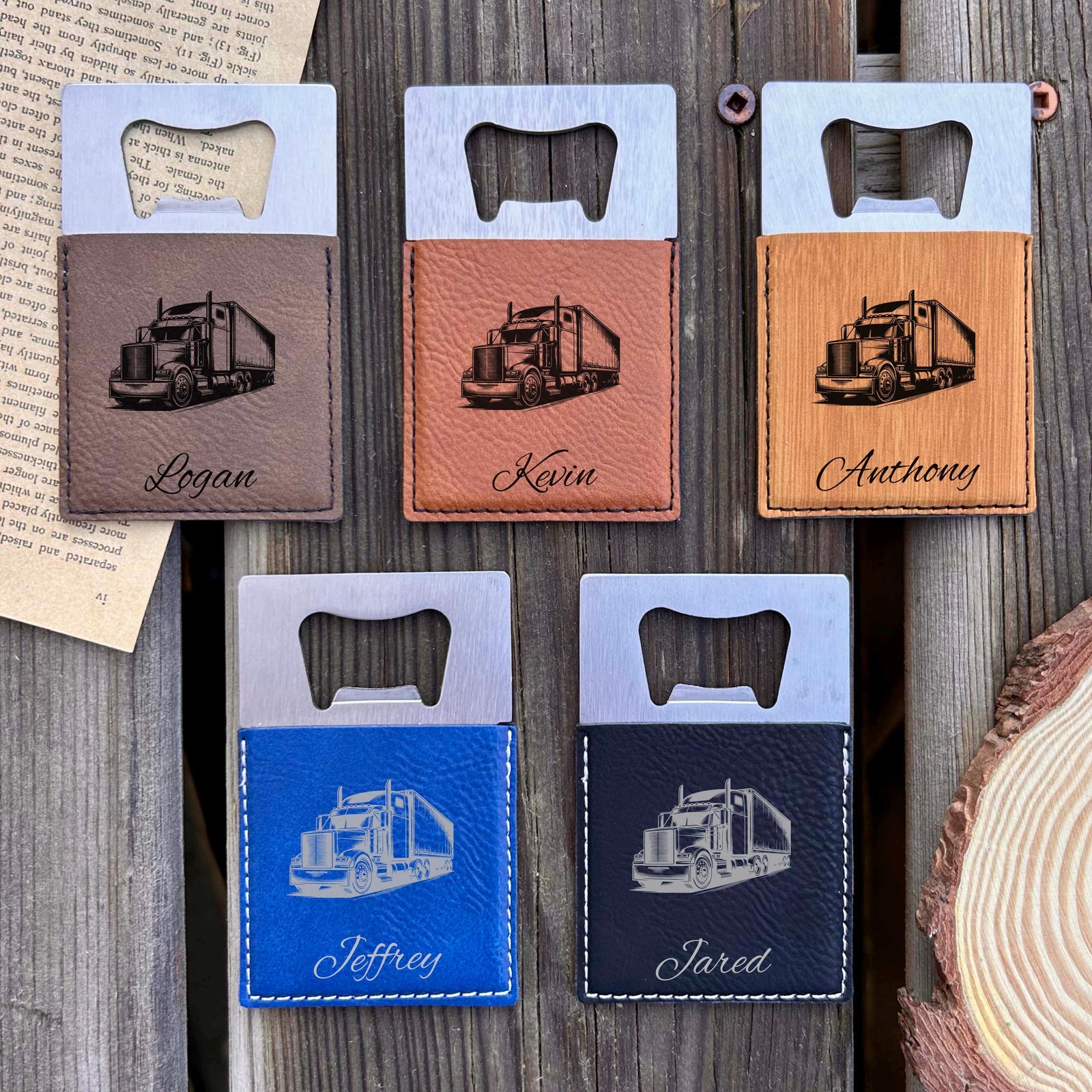 Truck Large Bottle Opener – Stainless Steel