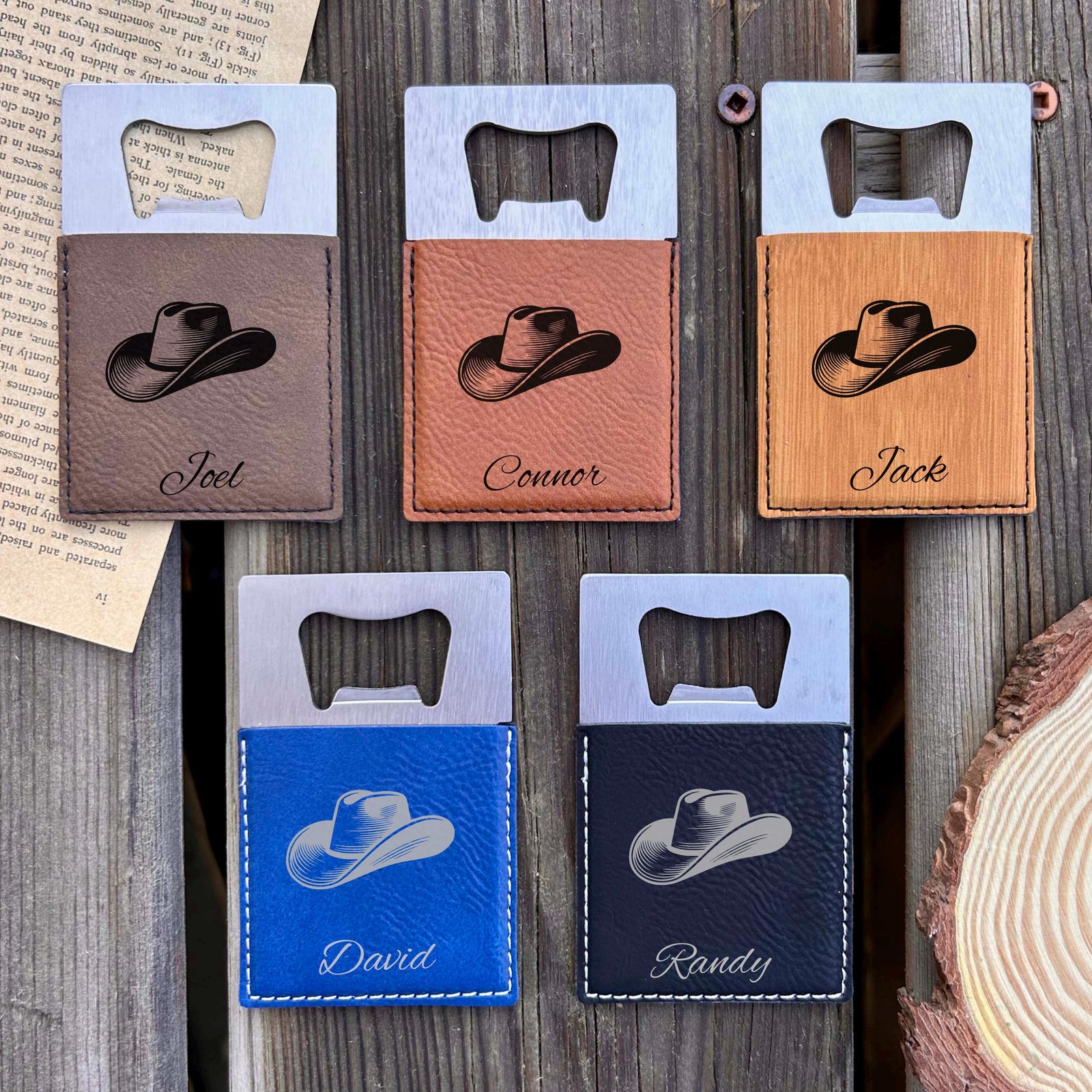 Rodeo Hat Large Bottle Opener – Stainless Steel