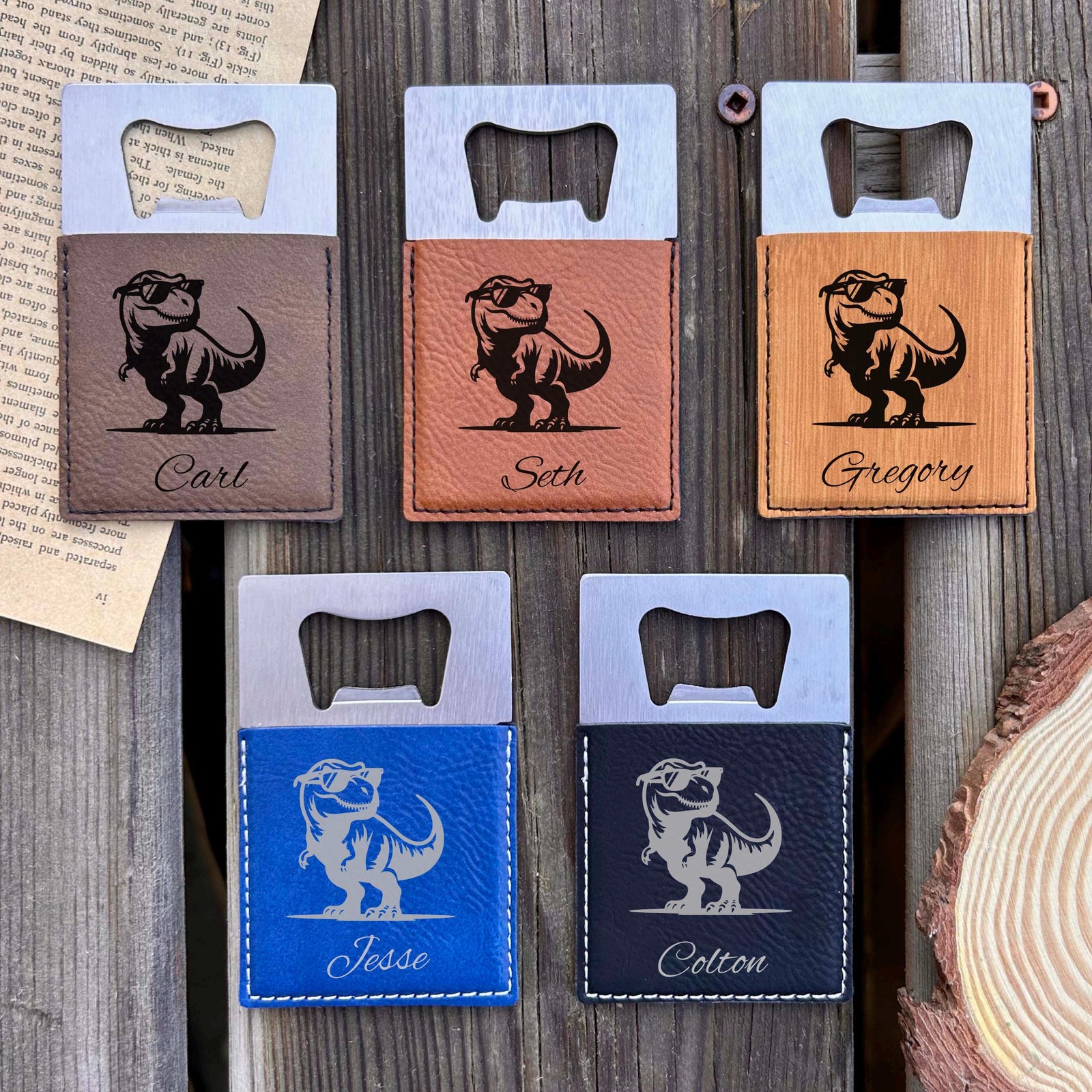 T-Rex Large Bottle Opener – Stainless Steel