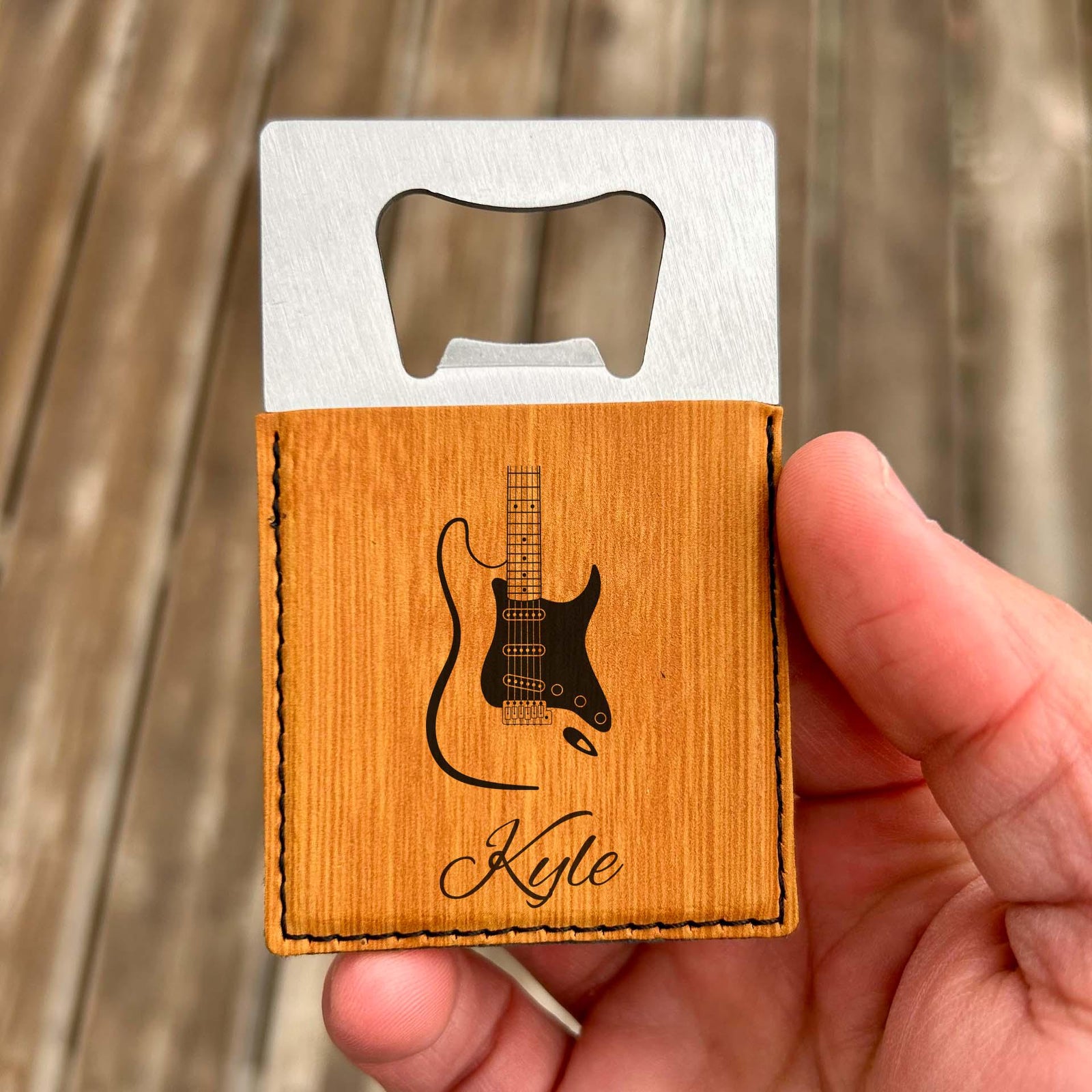Electric Guitar Bottle Opener – Stainless Steel