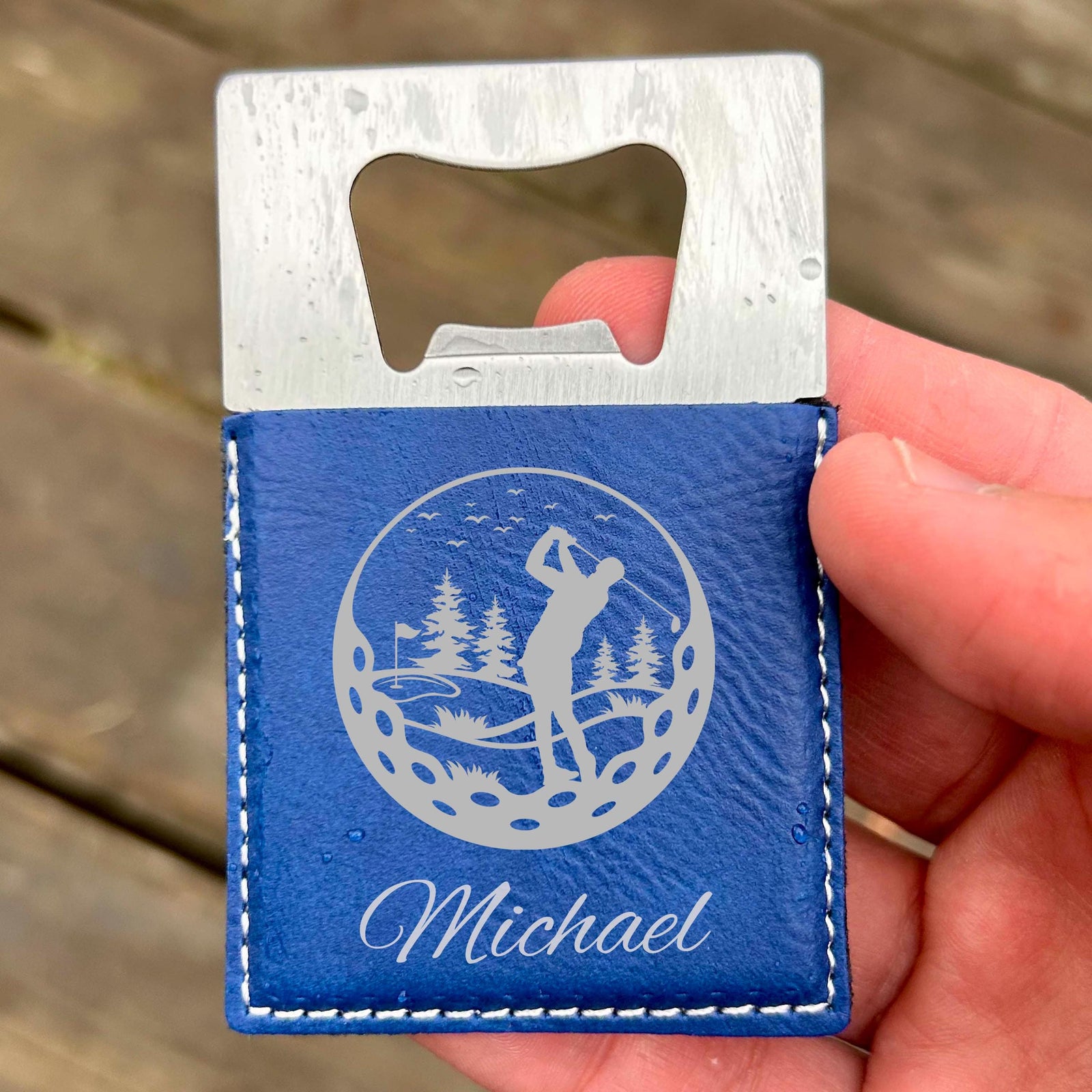 Golf Large Bottle Opener – Stainless Steel