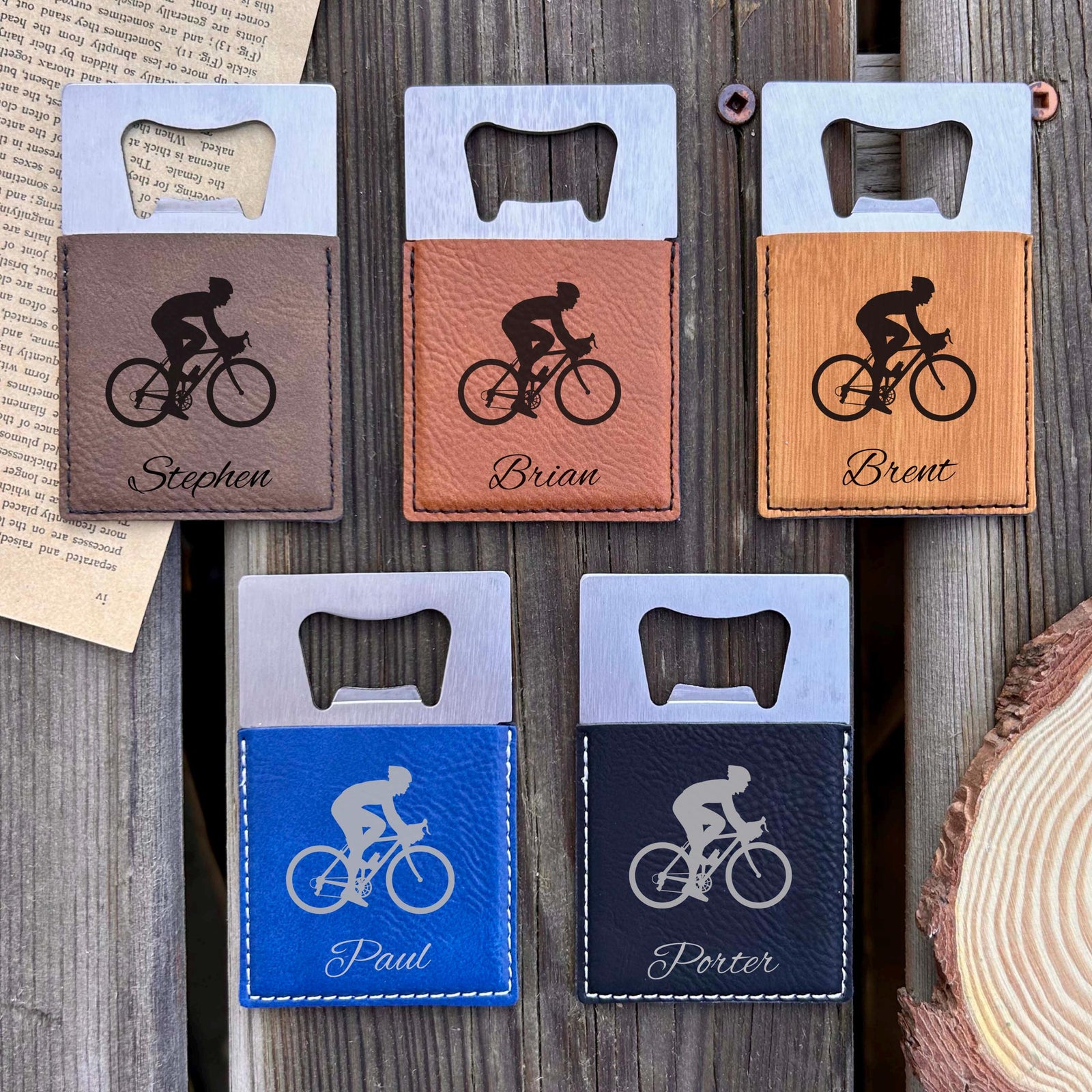 Cyclist Large Bottle Opener – Stainless Steel