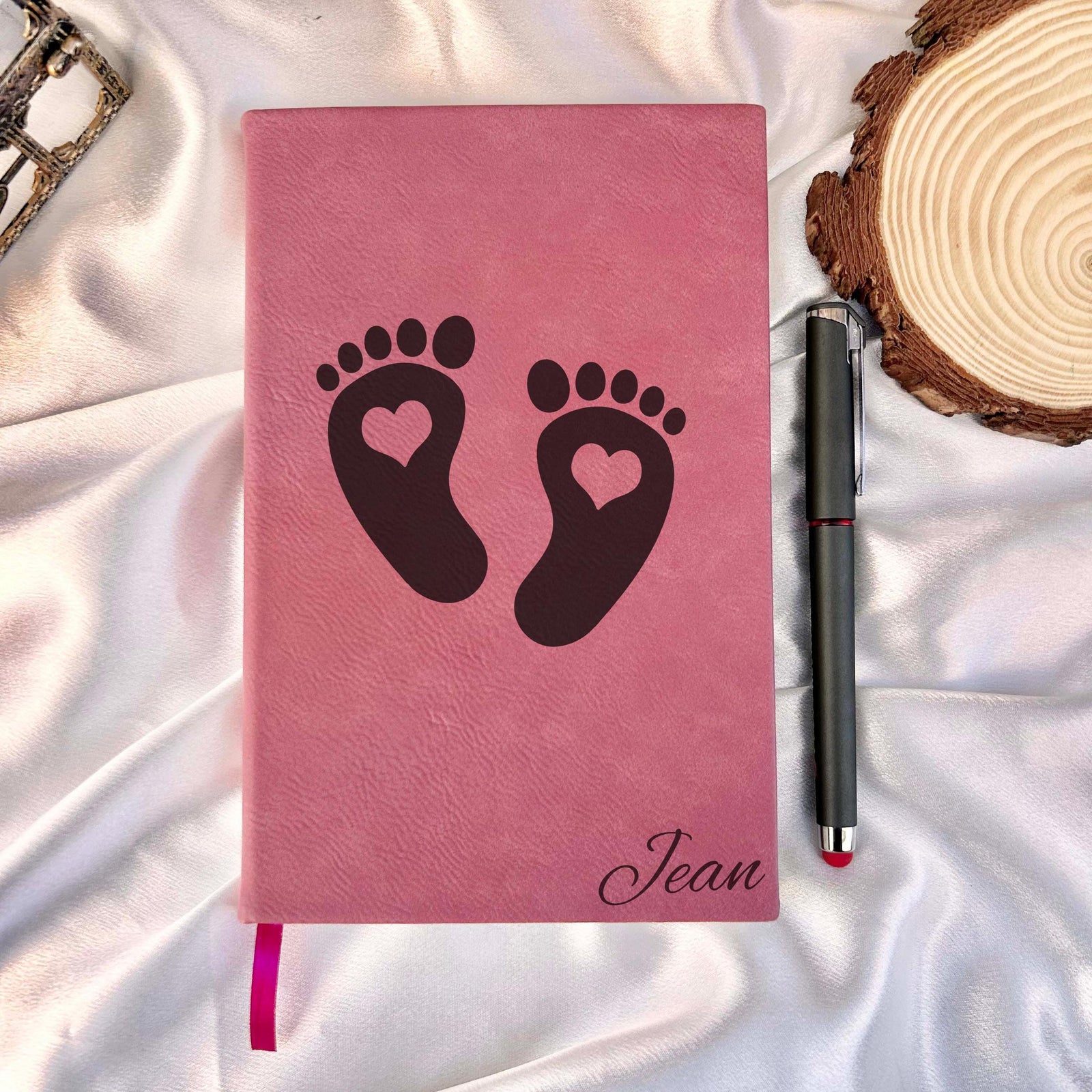 Baby Feet Custom Journal – Hard Cover, Design #93