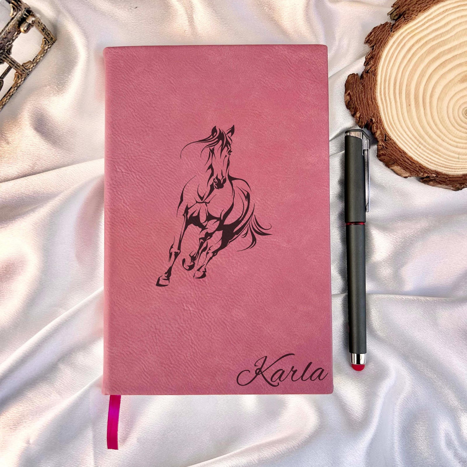 Horse Custom Journal – Hard Cover, Horse Design #3