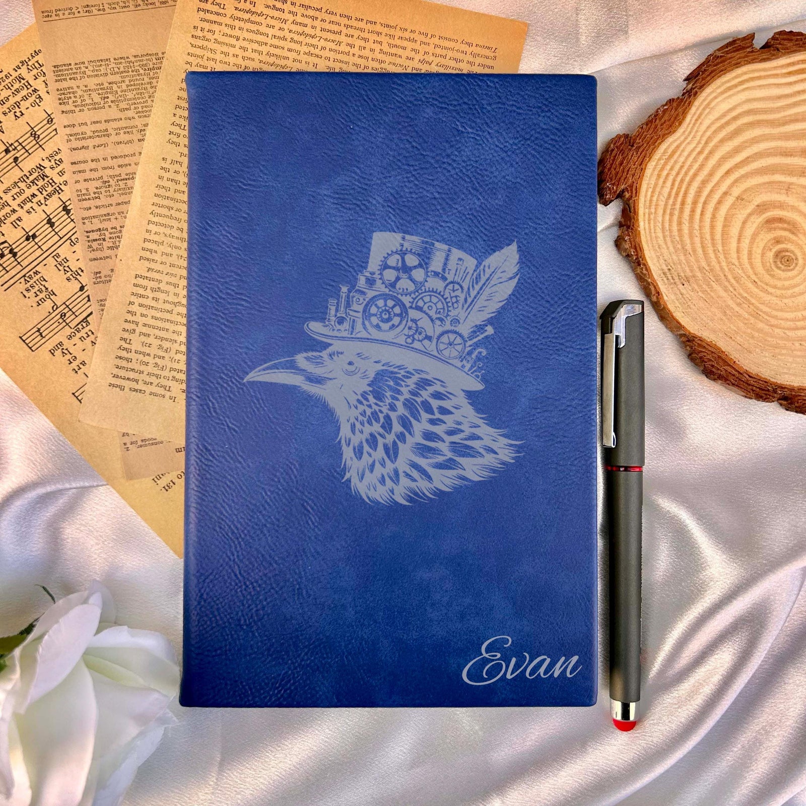 Steampunk Custom Journal – Hard Cover, Design #2