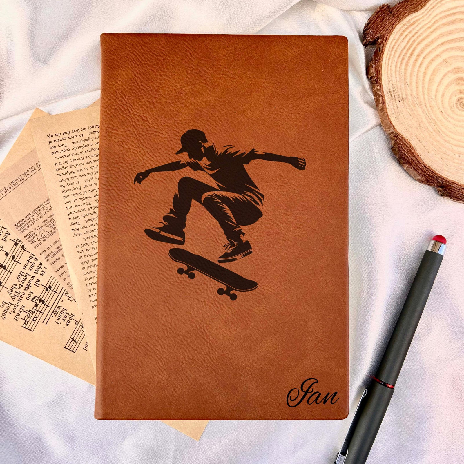 Skater Custom Journal – Hard Cover, Design #24