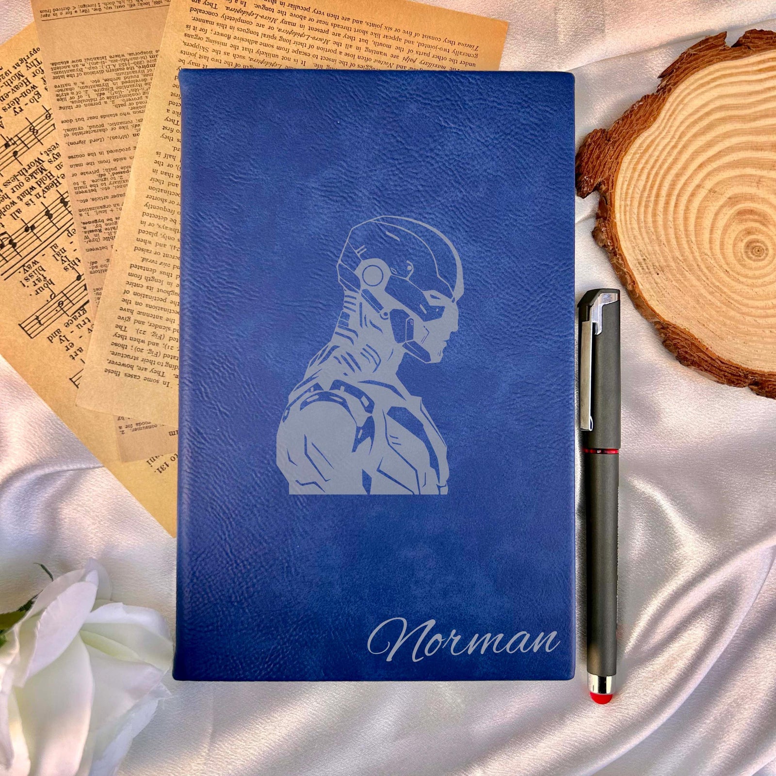 Cyborg Custom Journal – Hard Cover, Design #11