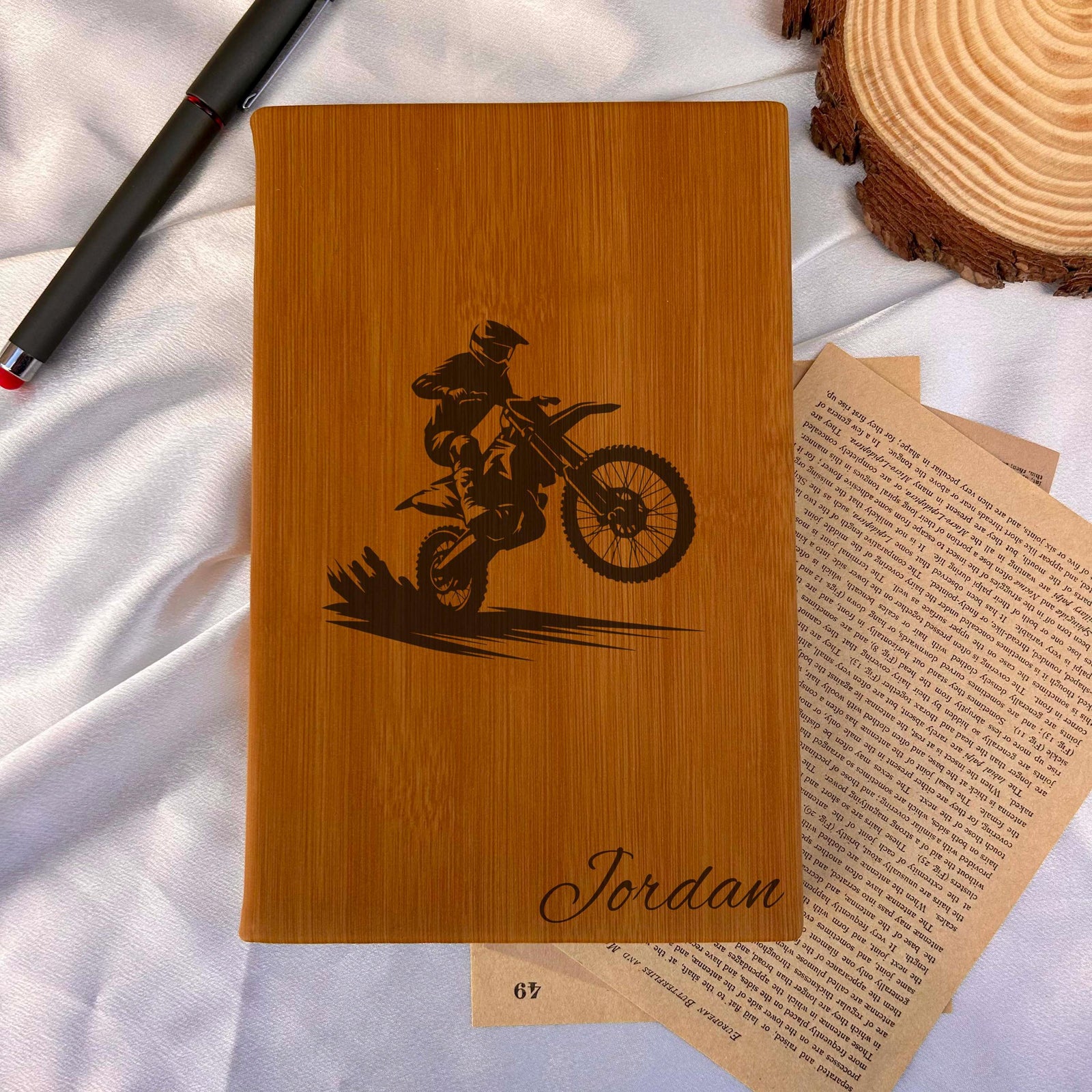 Dirk Biker Custom Journal – Hard Cover