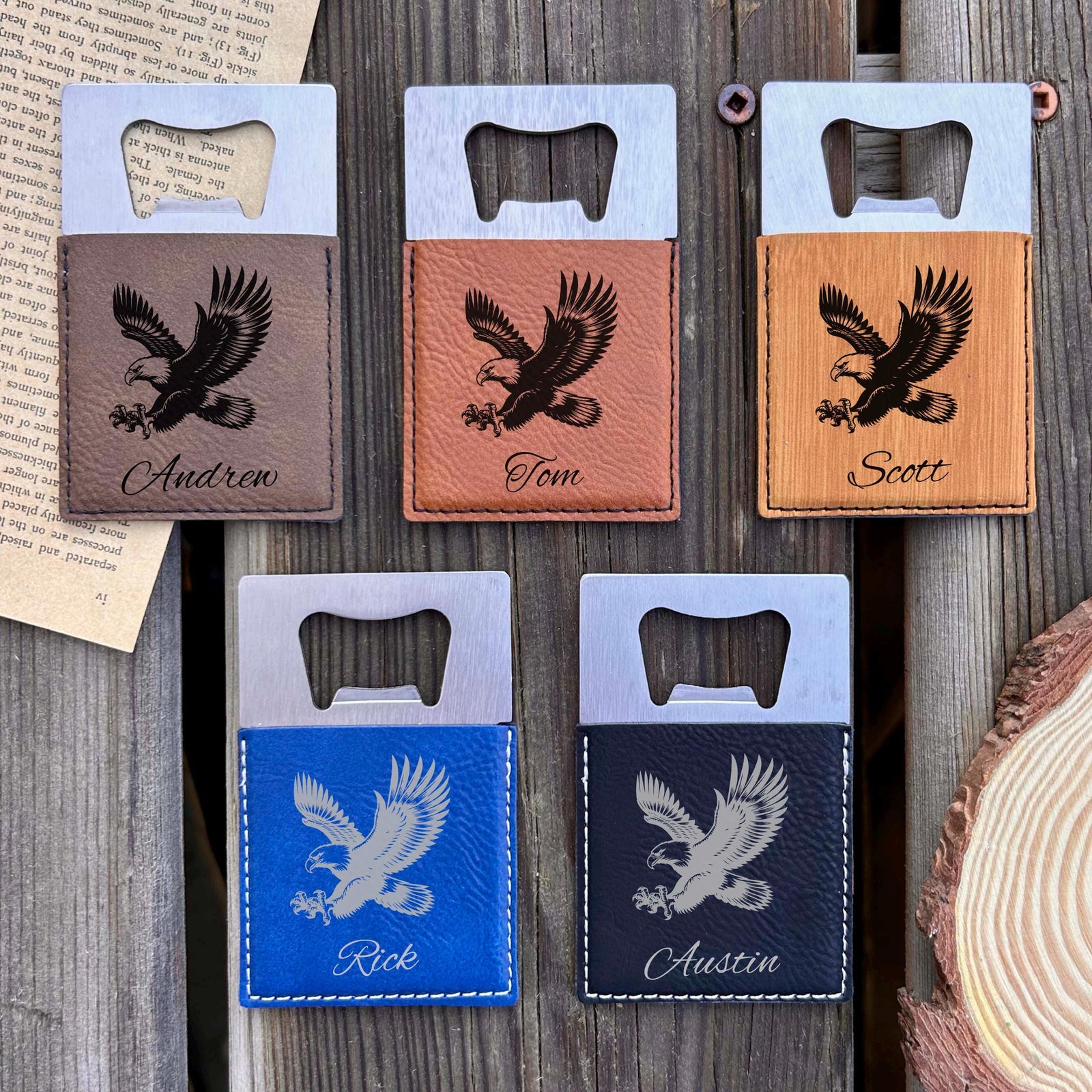 Eagle Large Bottle Opener – Stainless Steel, Eagle Design #1