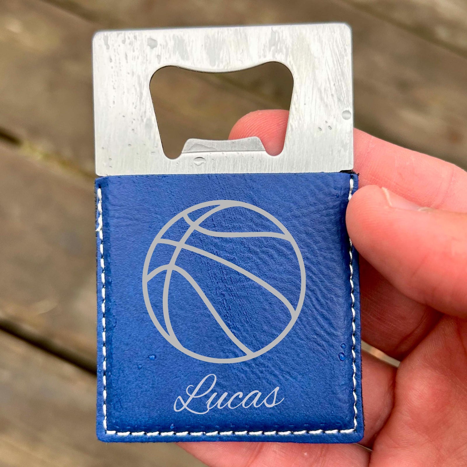 Basketball Large Bottle Opener – Stainless Steel