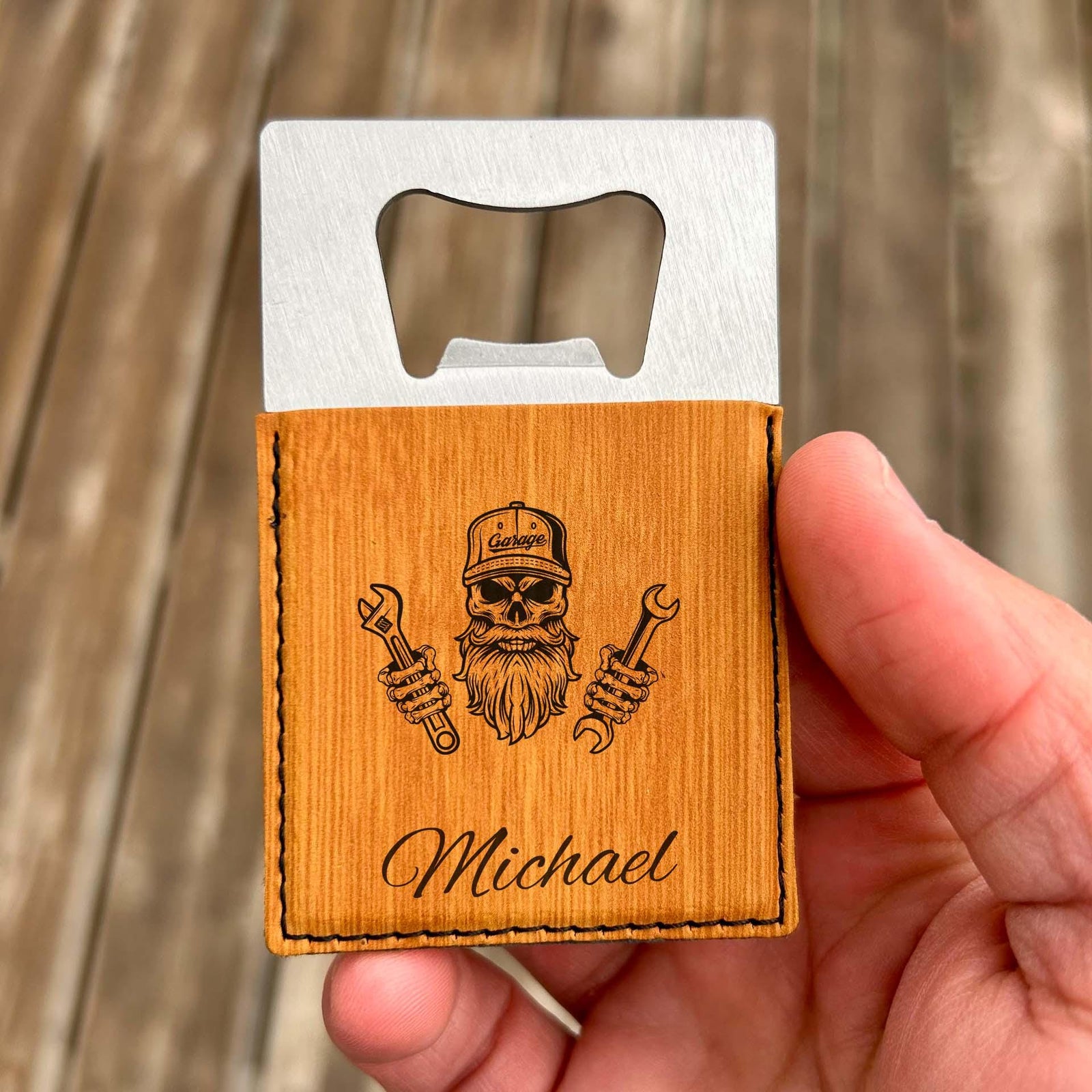 Mechanic Large Bottle Opener – Stainless Steel