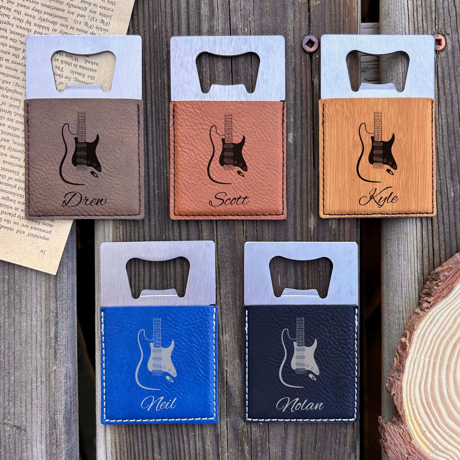 Electric Guitar Bottle Opener – Stainless Steel