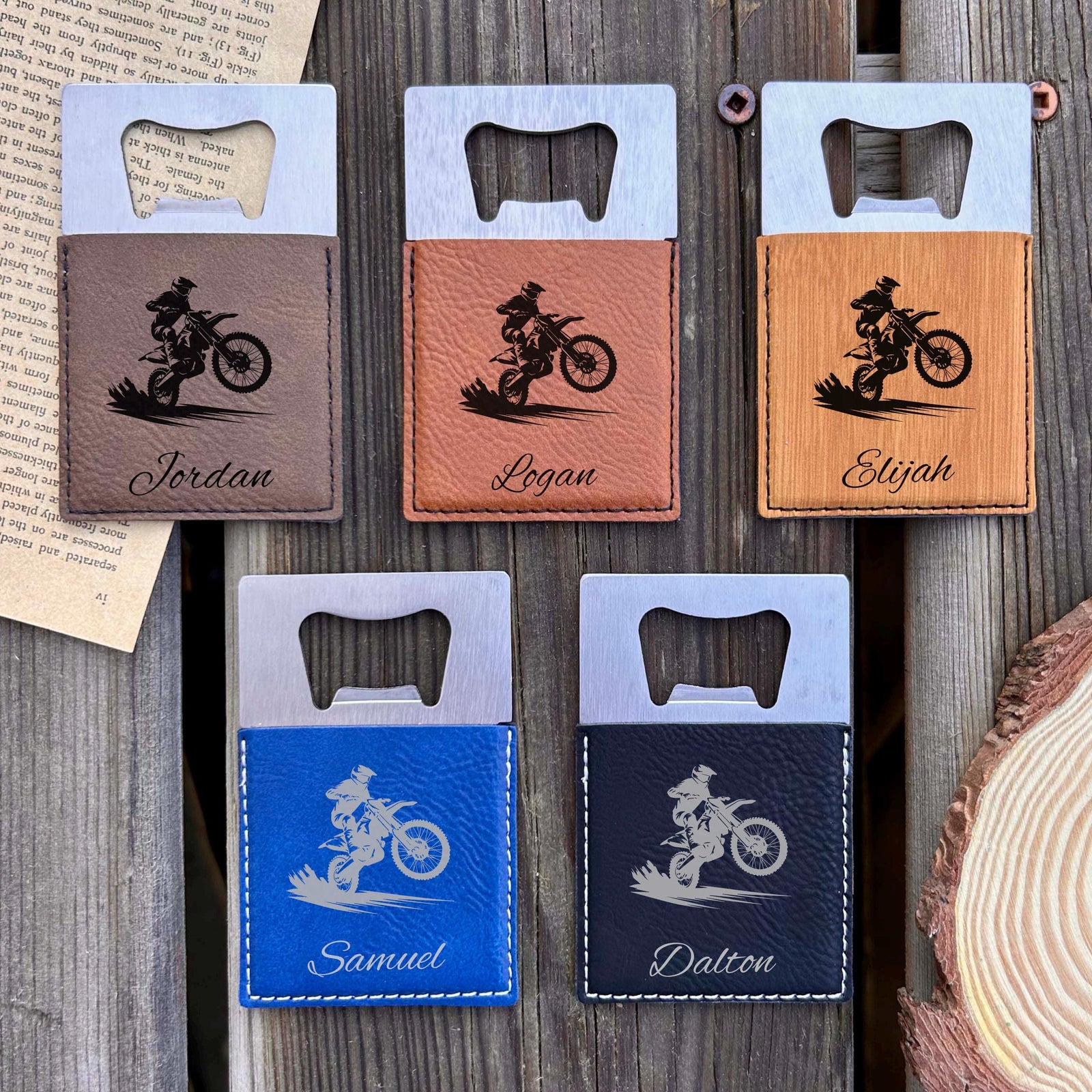 Dirt Biker Bottle Opener – Stainless Steel