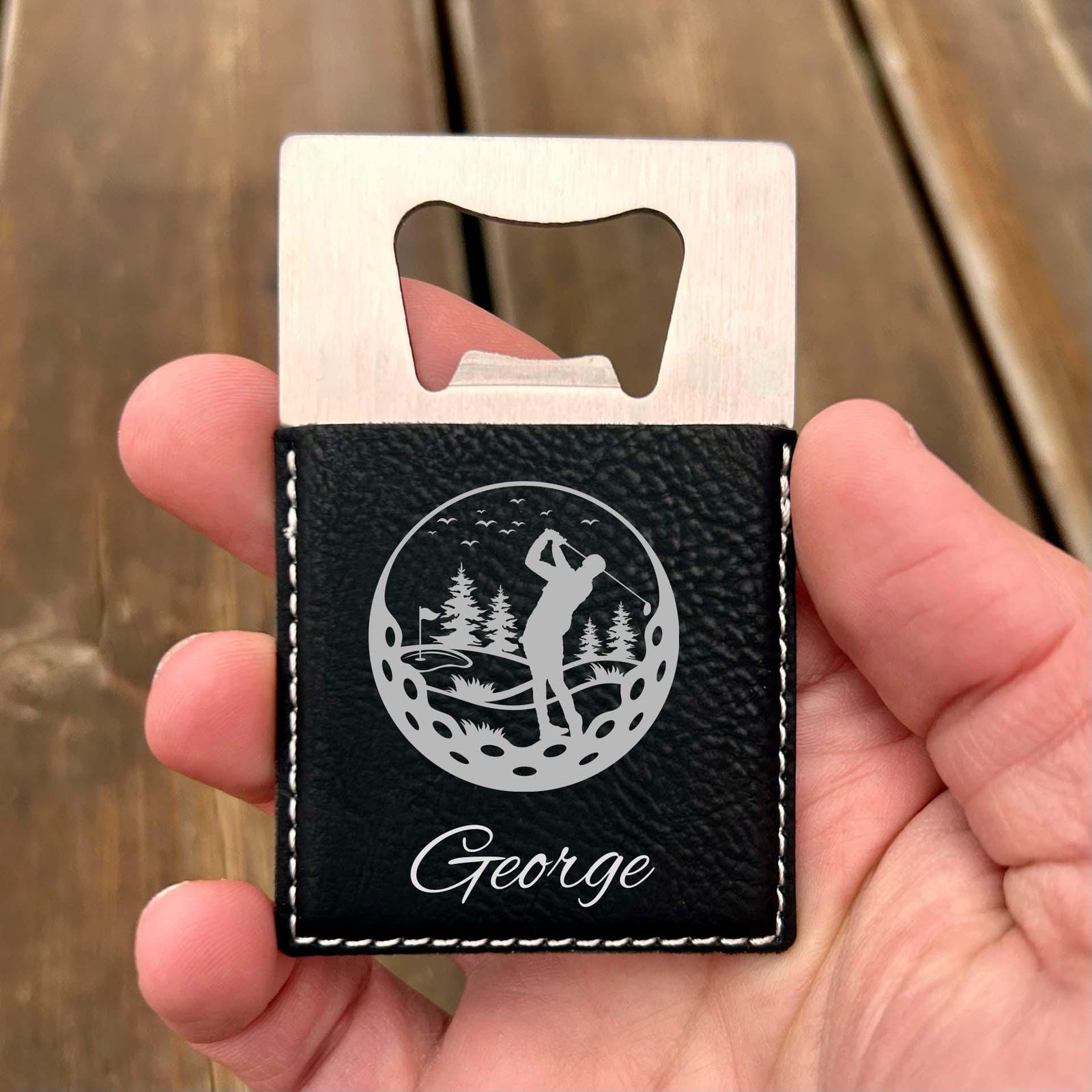 Golf Large Bottle Opener – Stainless Steel