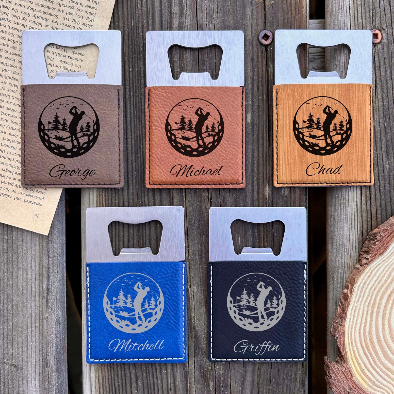 Golf Large Bottle Opener – Stainless Steel