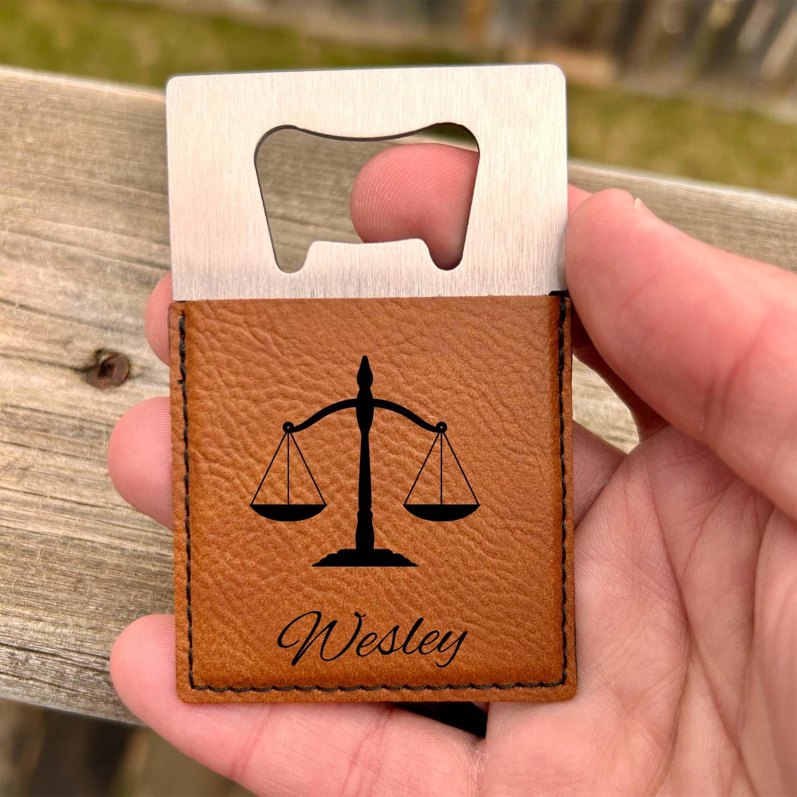 Lawyer Large Bottle Opener – Stainless Steel