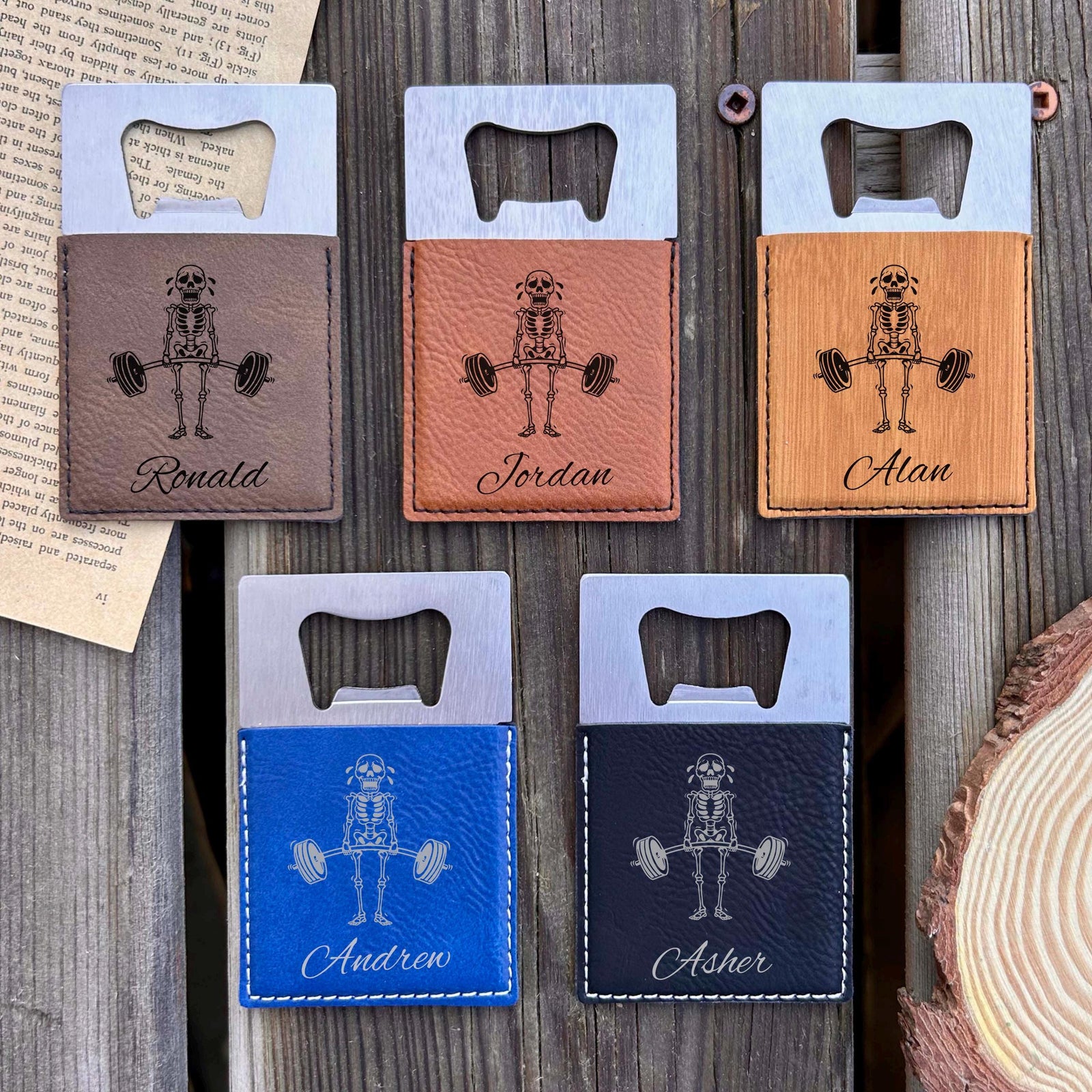 Workout Large Bottle Opener – Stainless Steel