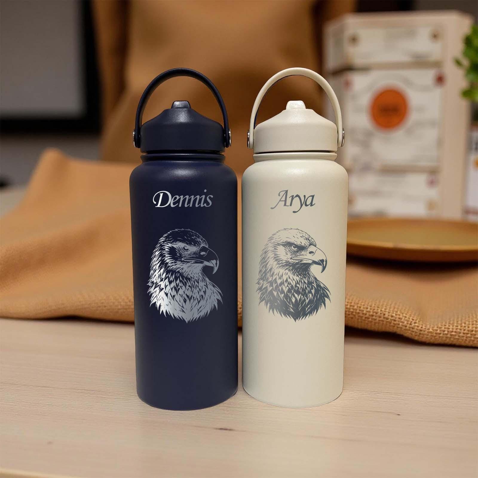 Eagle 32oz Water Bottle – Stainless Steel