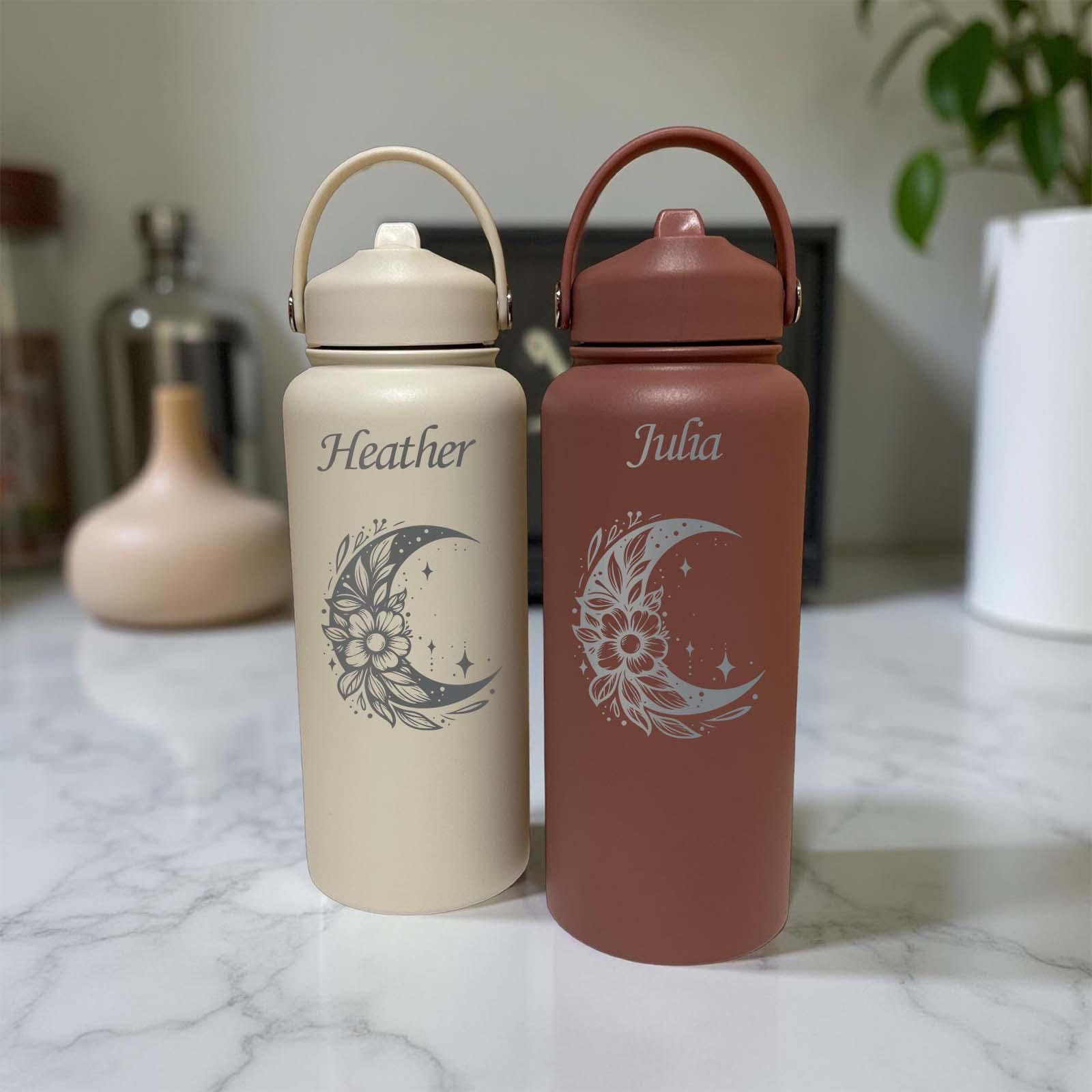 Moon Lover 32oz Water Bottle – Stainless Steel