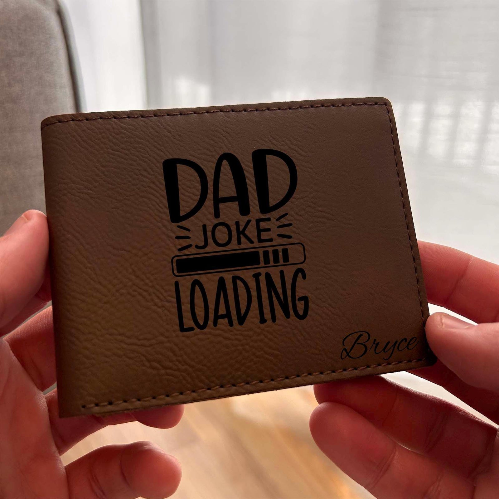 Funny Dad Leather Wallet – Saying #74