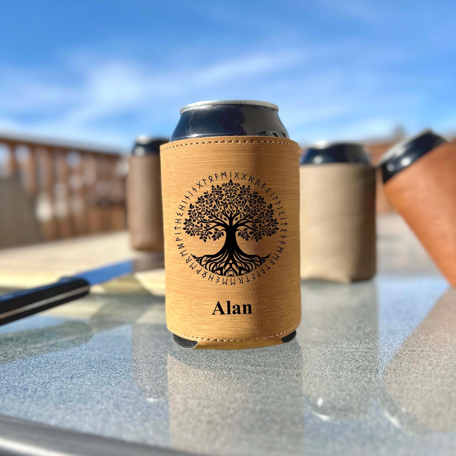 Viking Tree Can Cover – Soft Leather