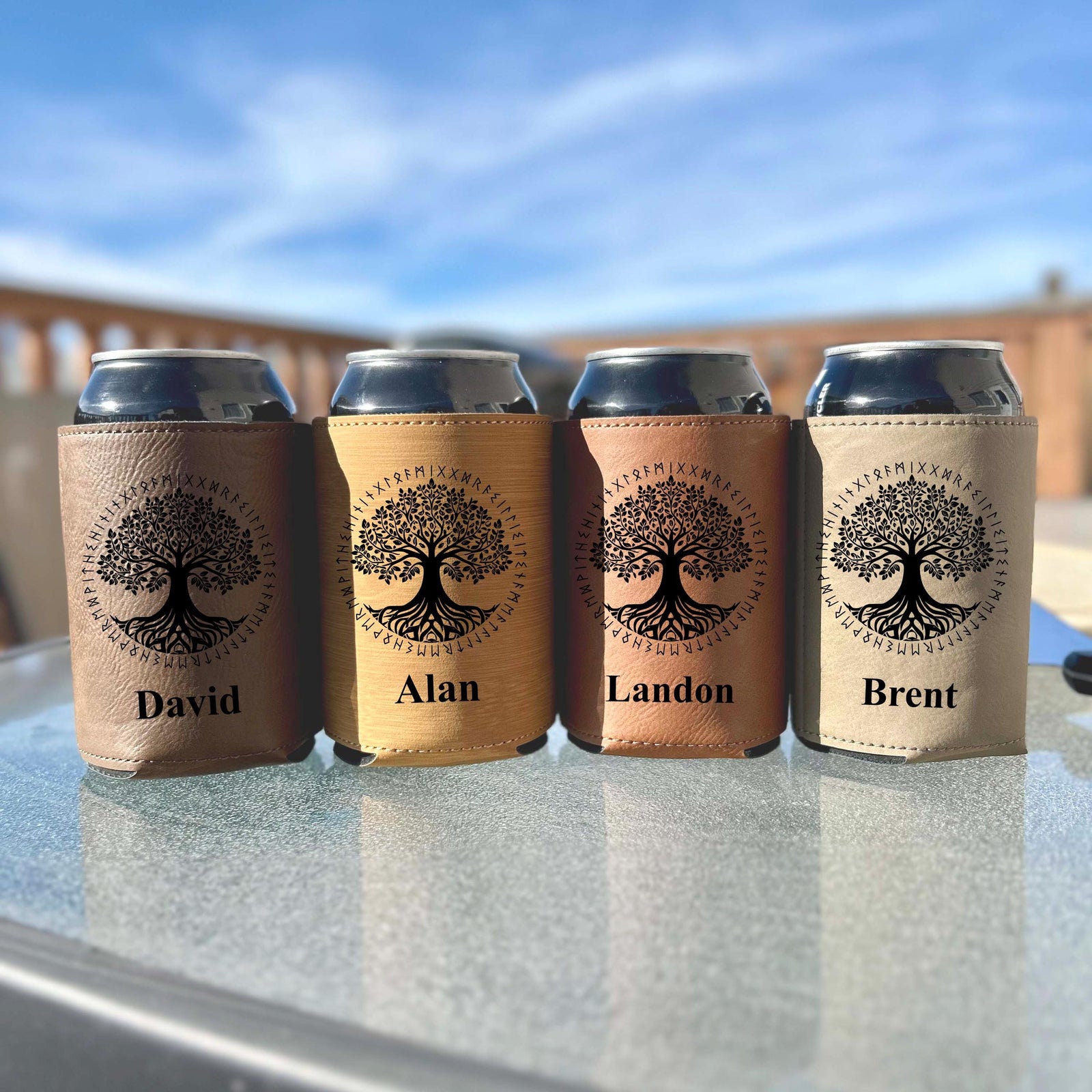 Viking Tree Can Cover – Soft Leather