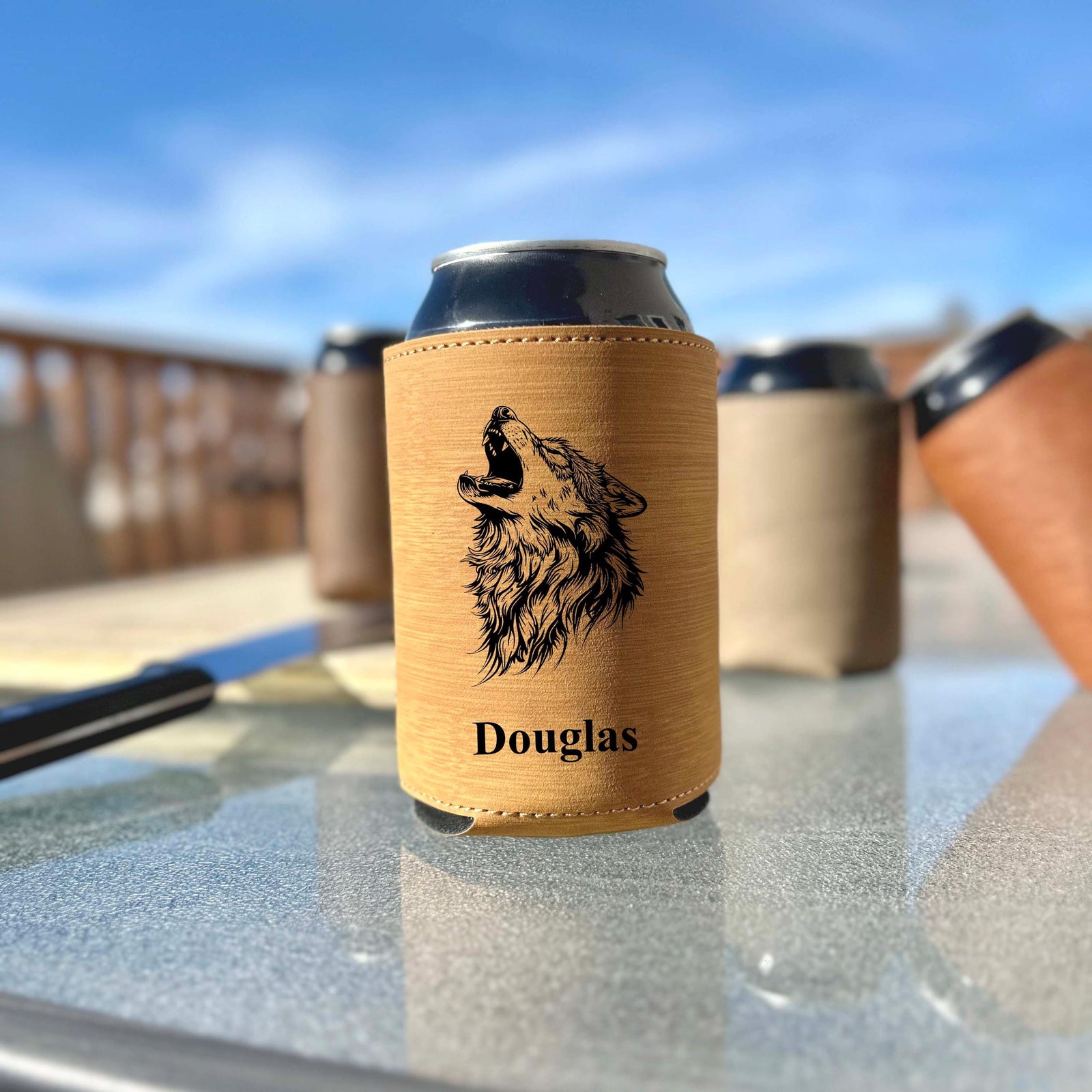 Wolf Can Cover – Soft Leather