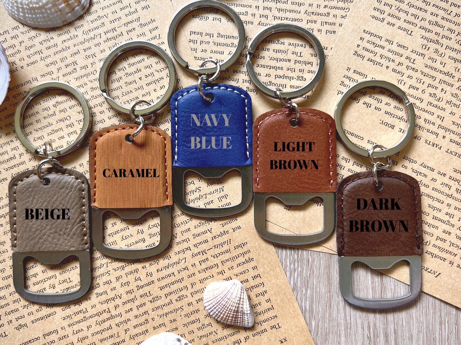 Hockey Leather Bottle Opener