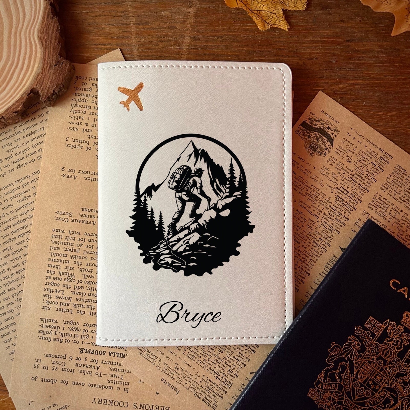 Hiker Passport Cover