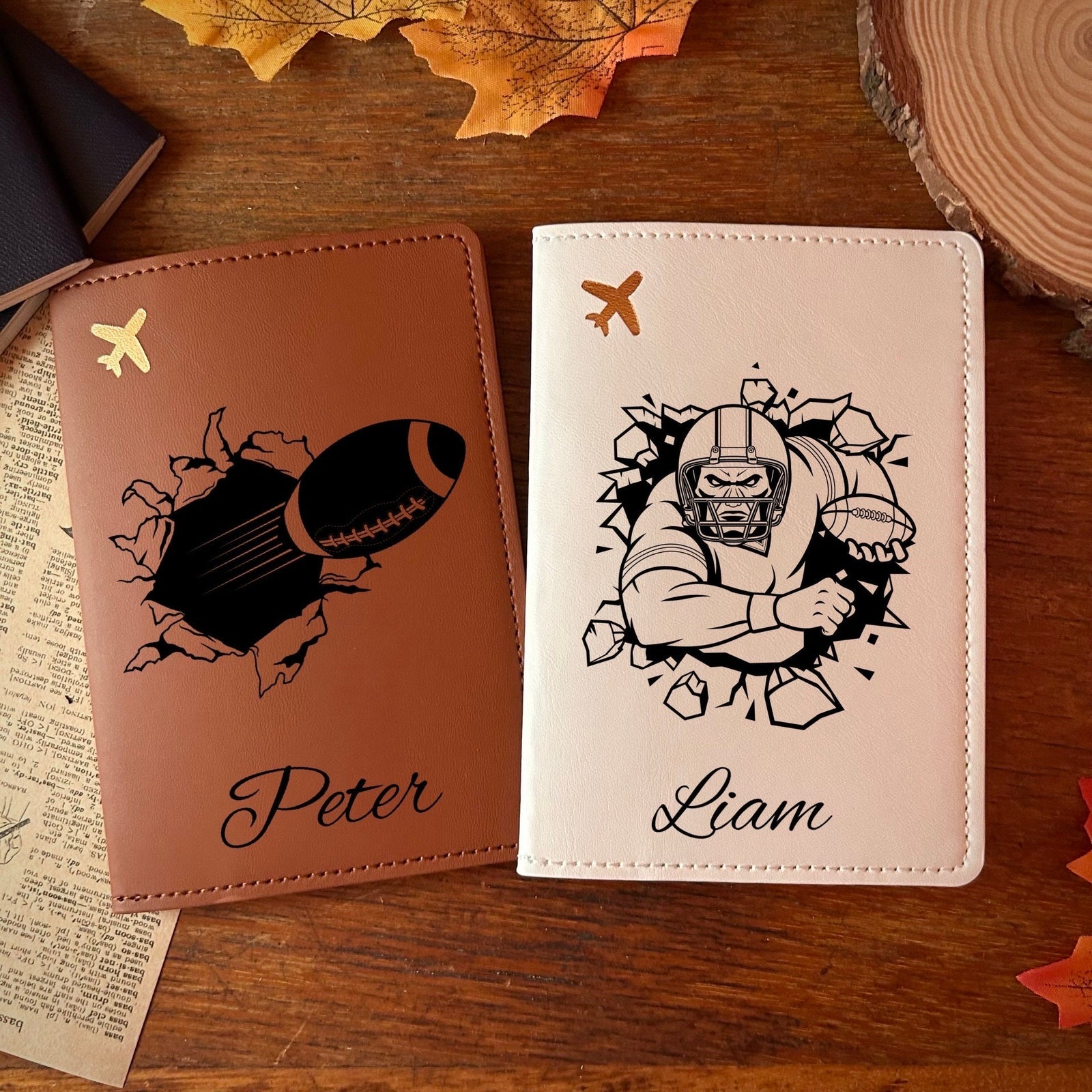 Football Passport Cover