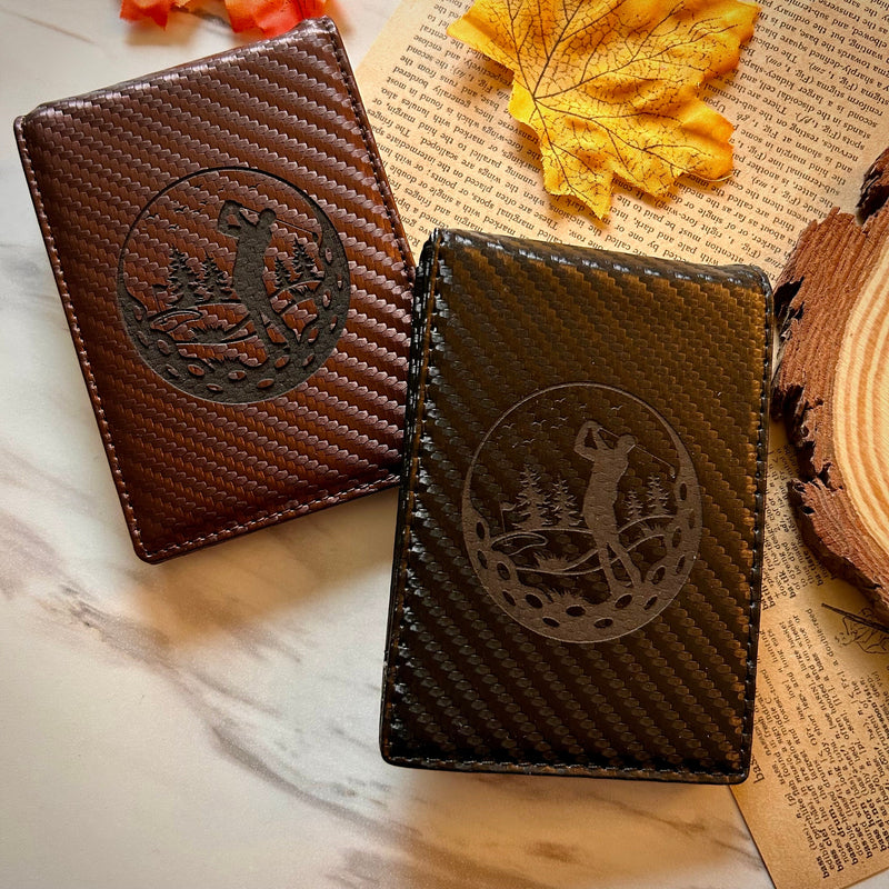 Golf Leather Wallet