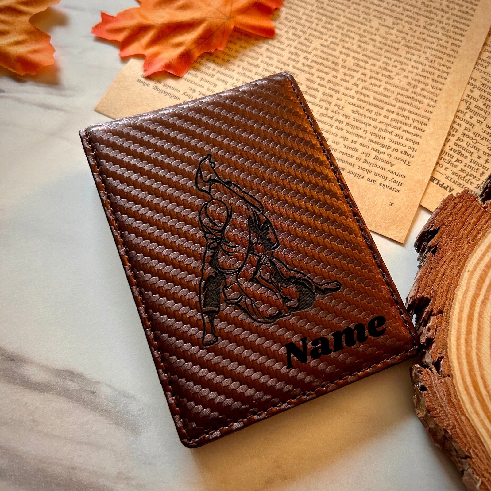 Jiu-jitsu Leather Wallet