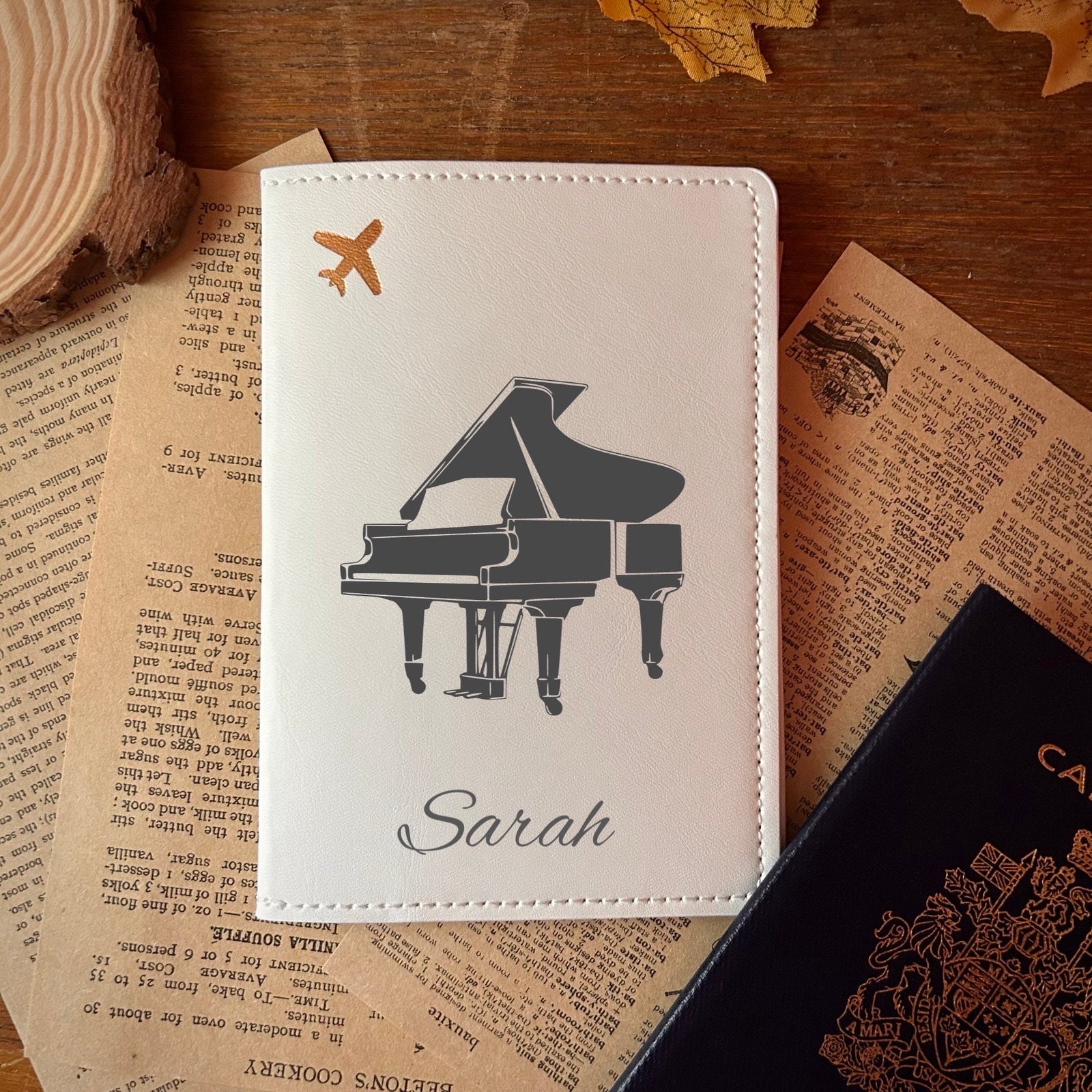 Piano Passport Cover