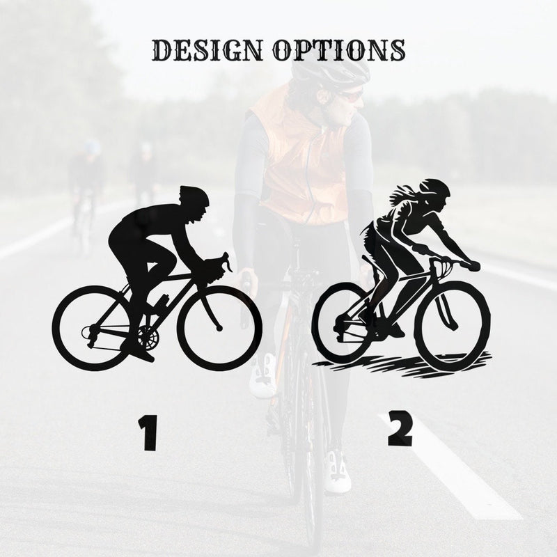 Gold Cyclist Passport Cover