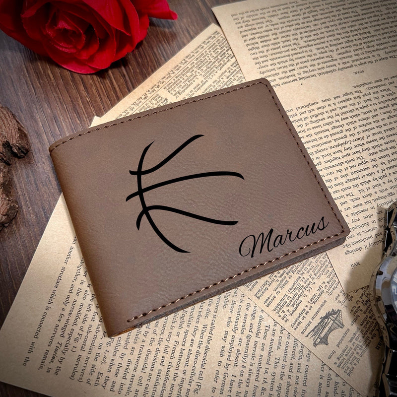 Basketball Leather Wallet