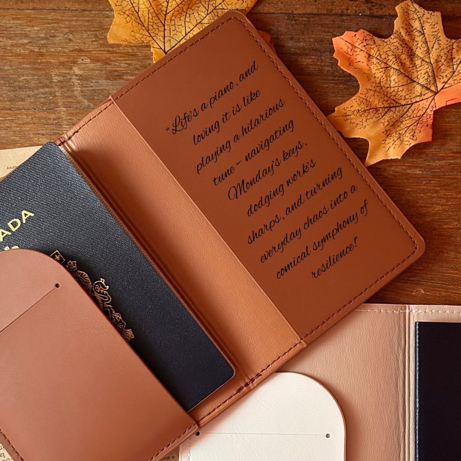 Piano Passport Cover