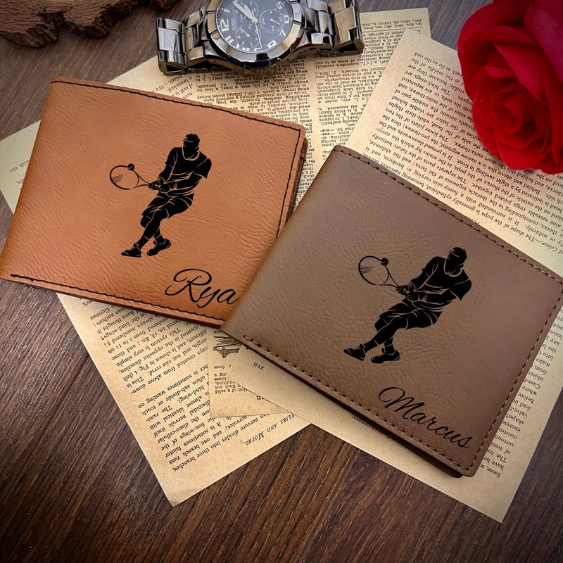 Tennis Leather Wallet