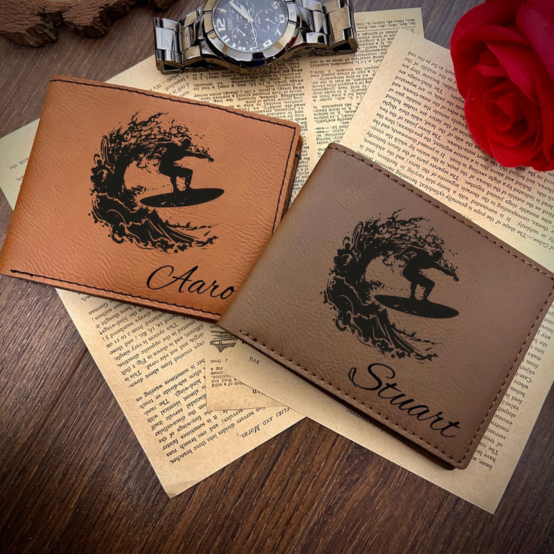 Surf Leather Wallet