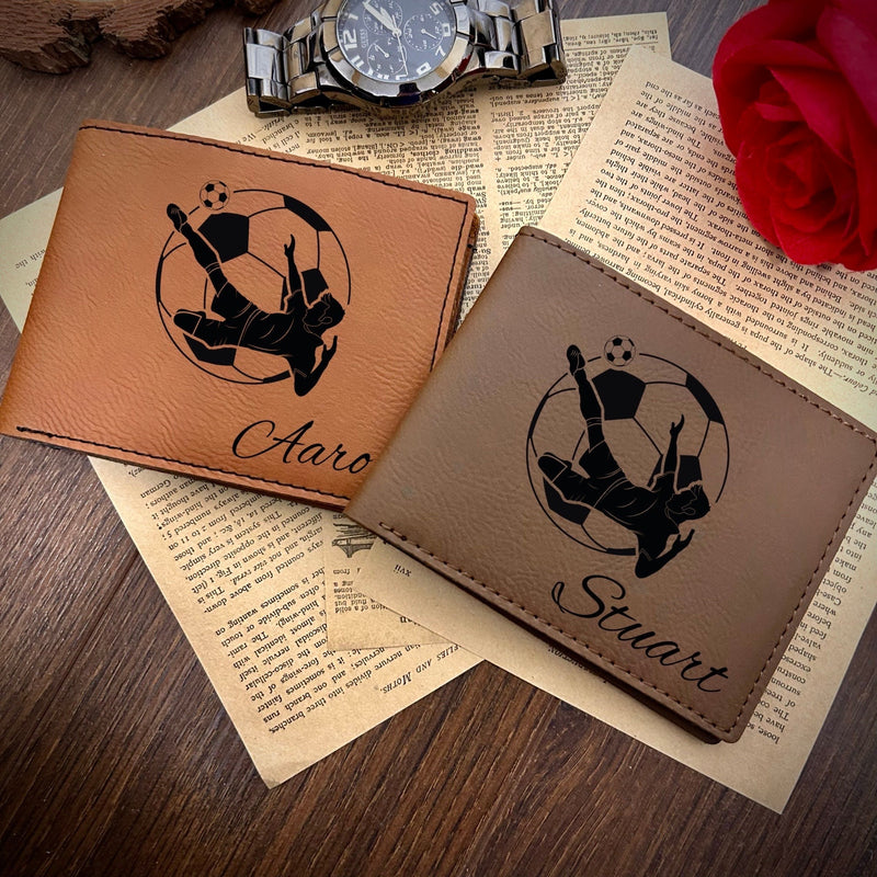 Soccer Leather Wallet