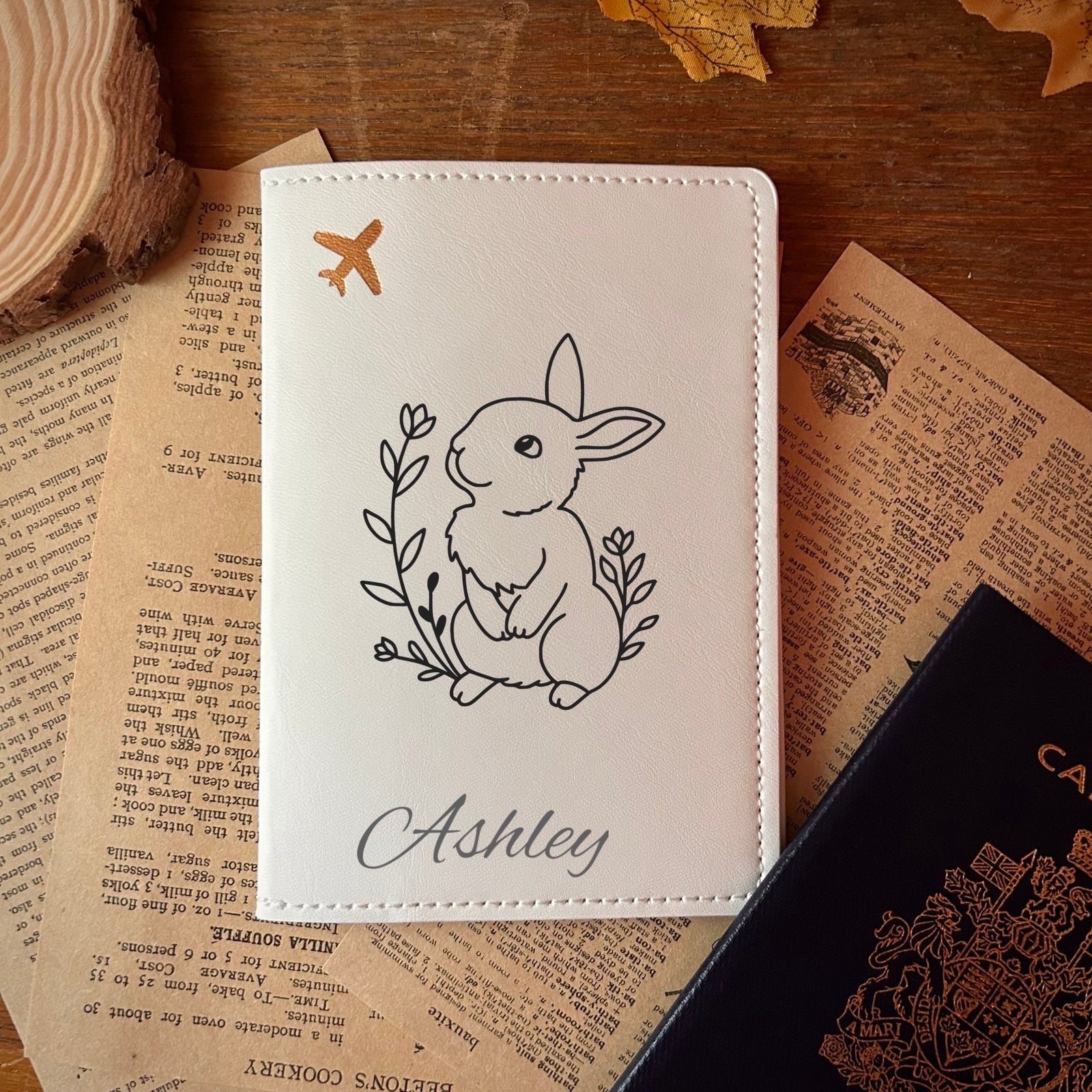 Bunny Passport Cover