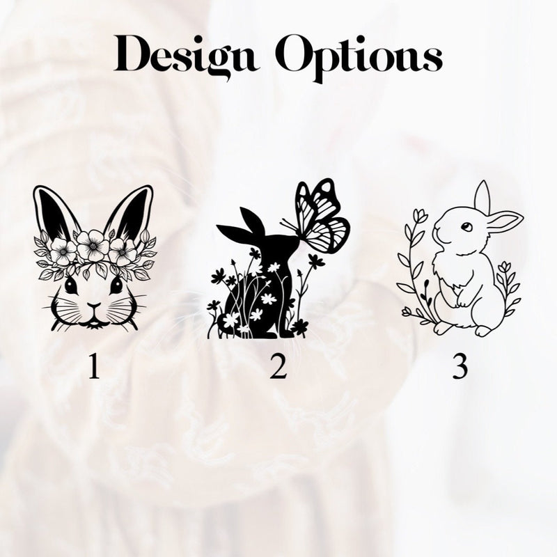Gold Bunny Passport Cover