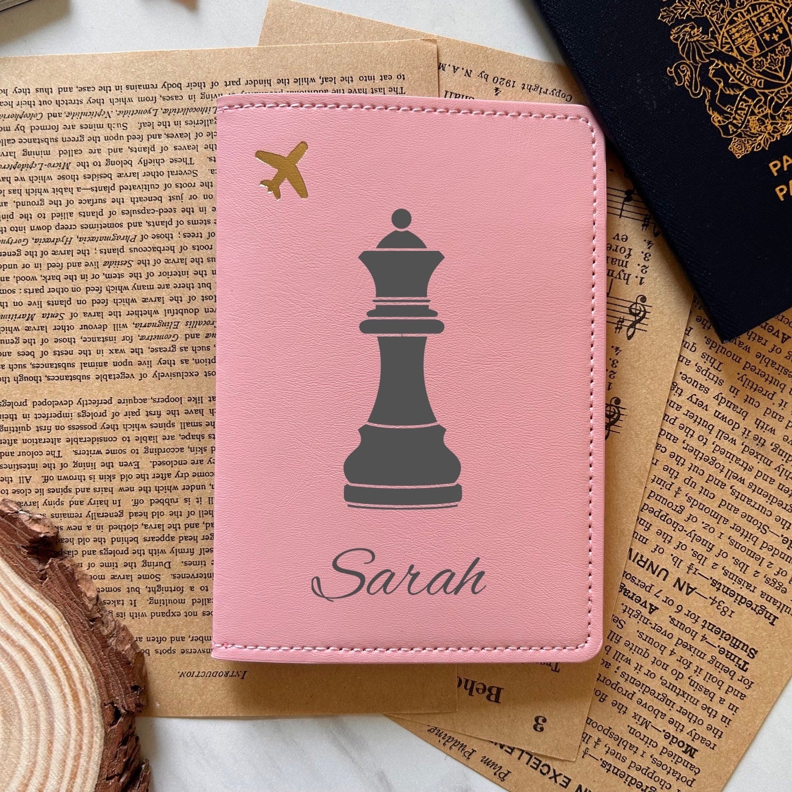 Chess Passport Cover