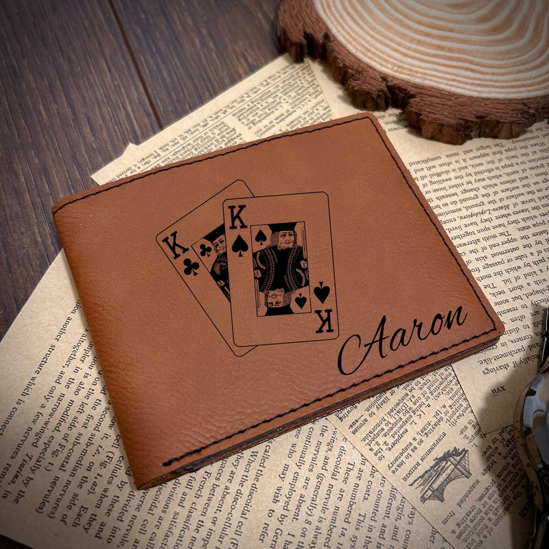 Poker Leather Wallet