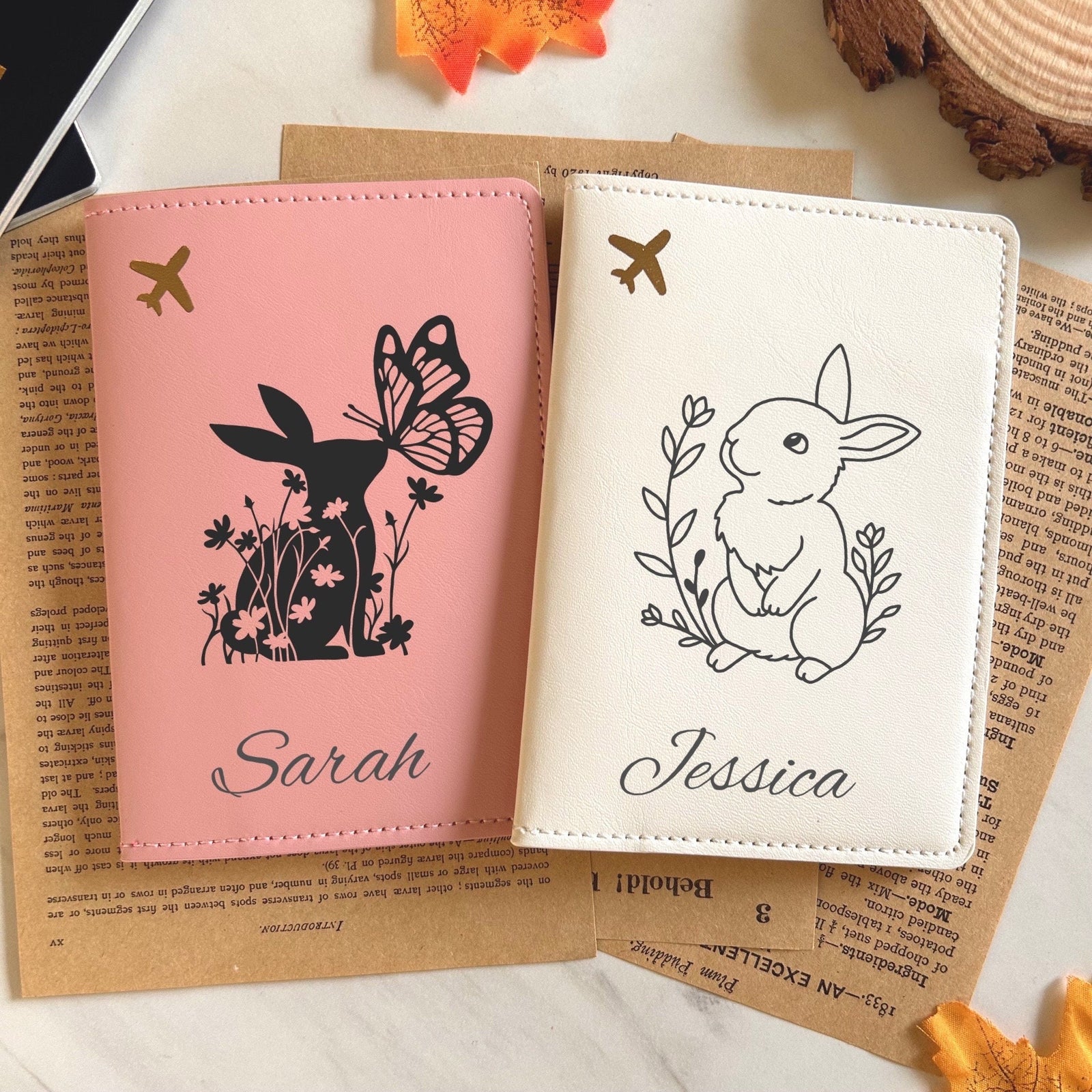 Bunny Passport Cover