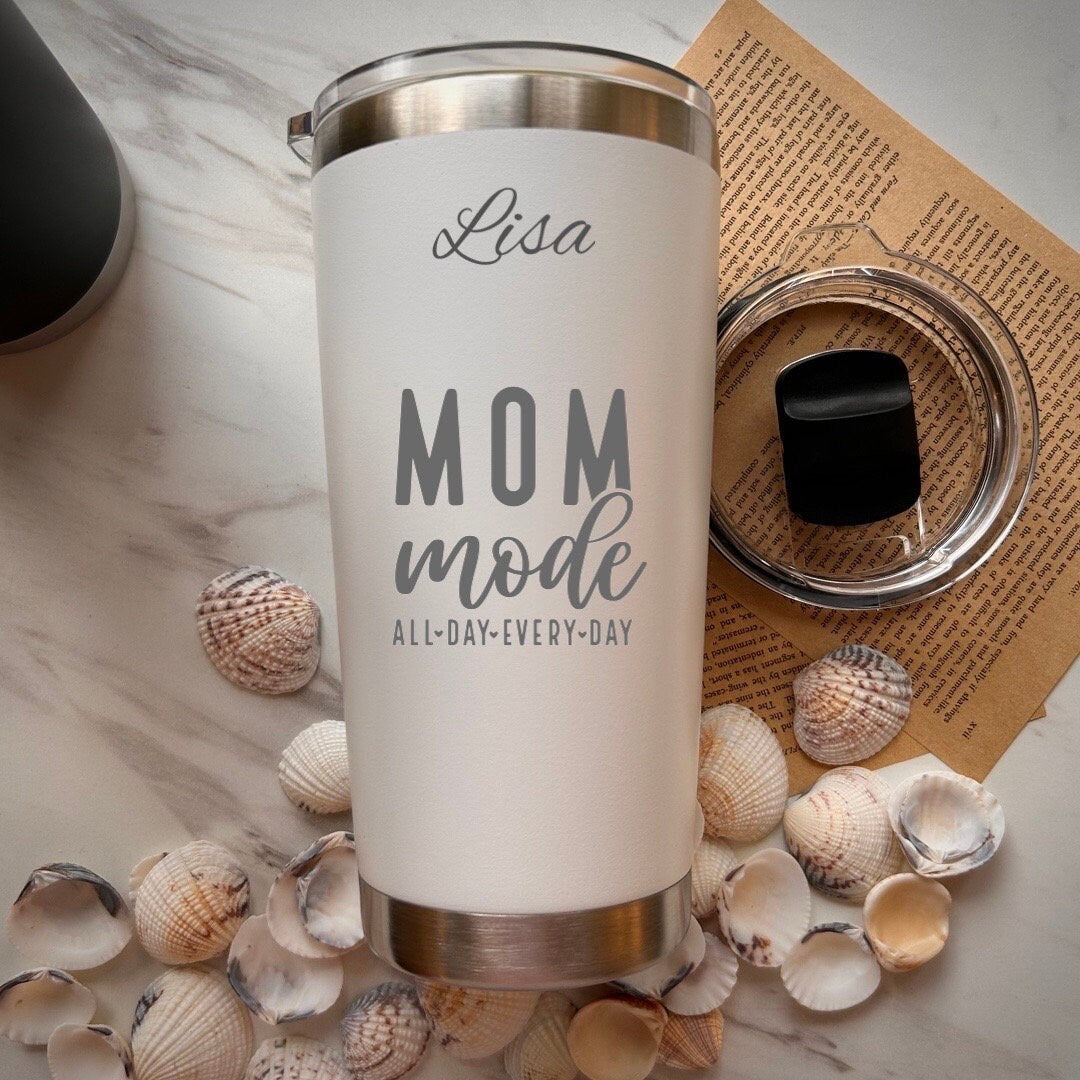 Mom Mode 20oz Engraved Tumbler