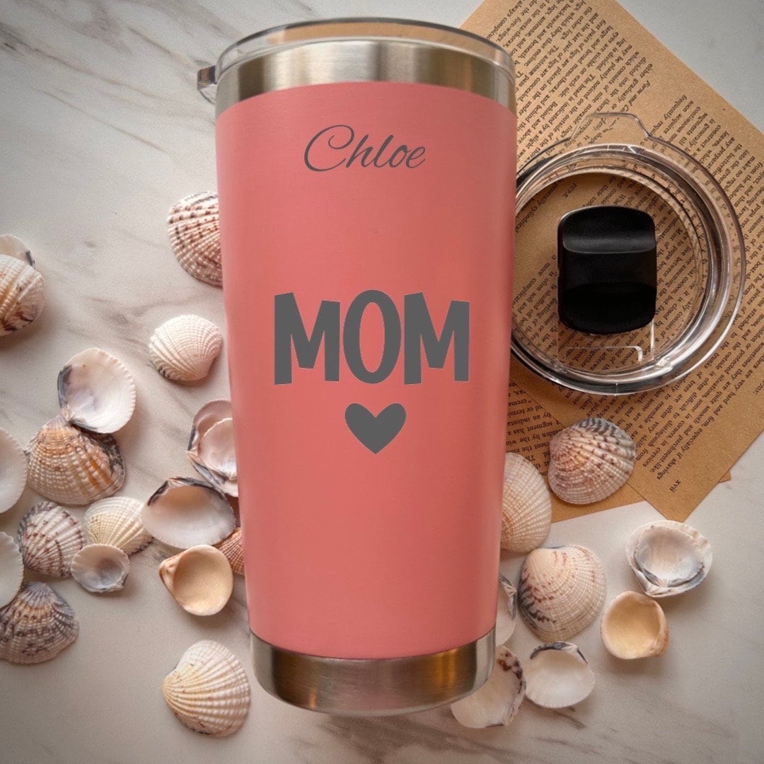 Mom Love 20oz Engraved Tumbler